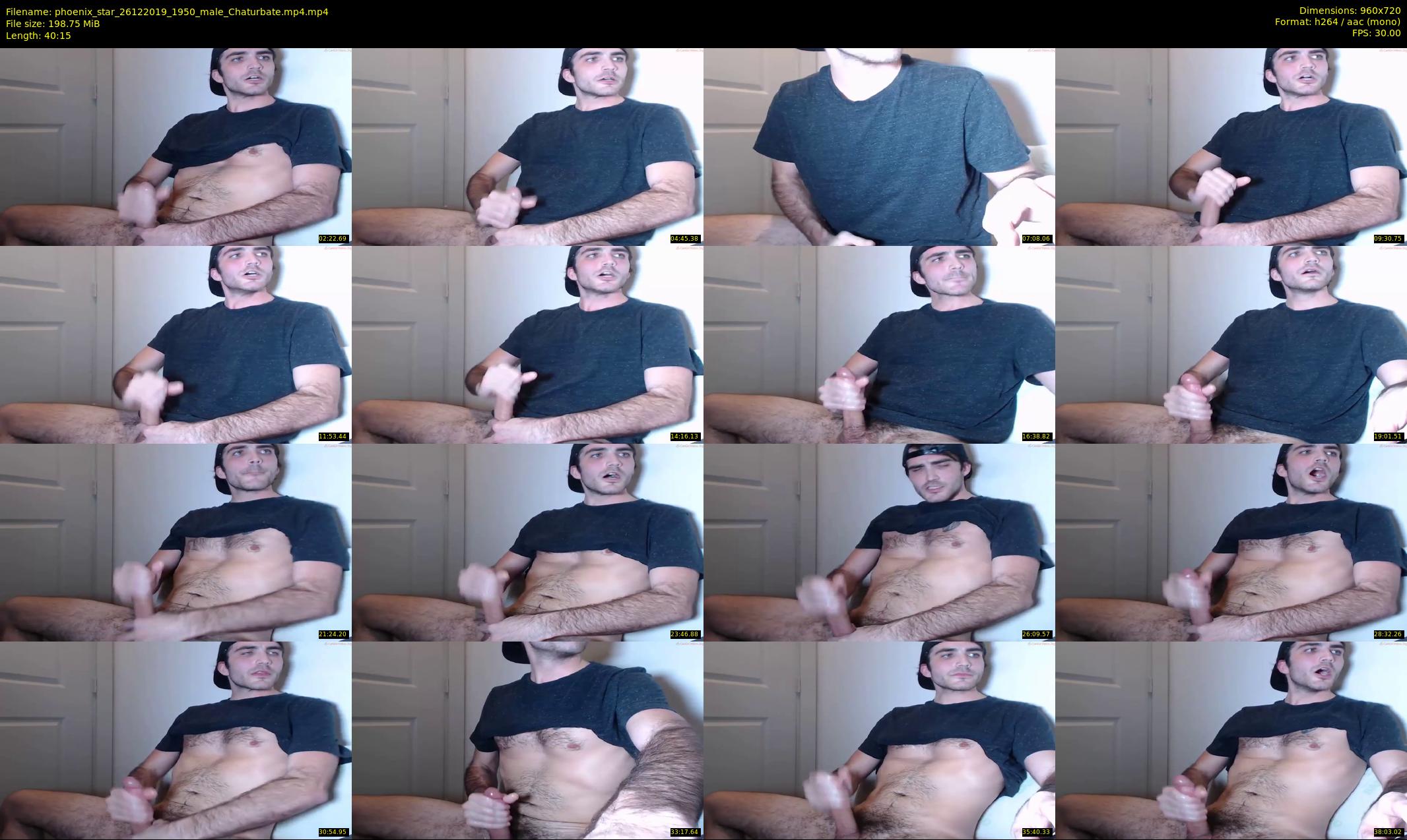 phoenix_star — 41 minute Chaturbate male cam show recording, 720p, Dec 26, 2019