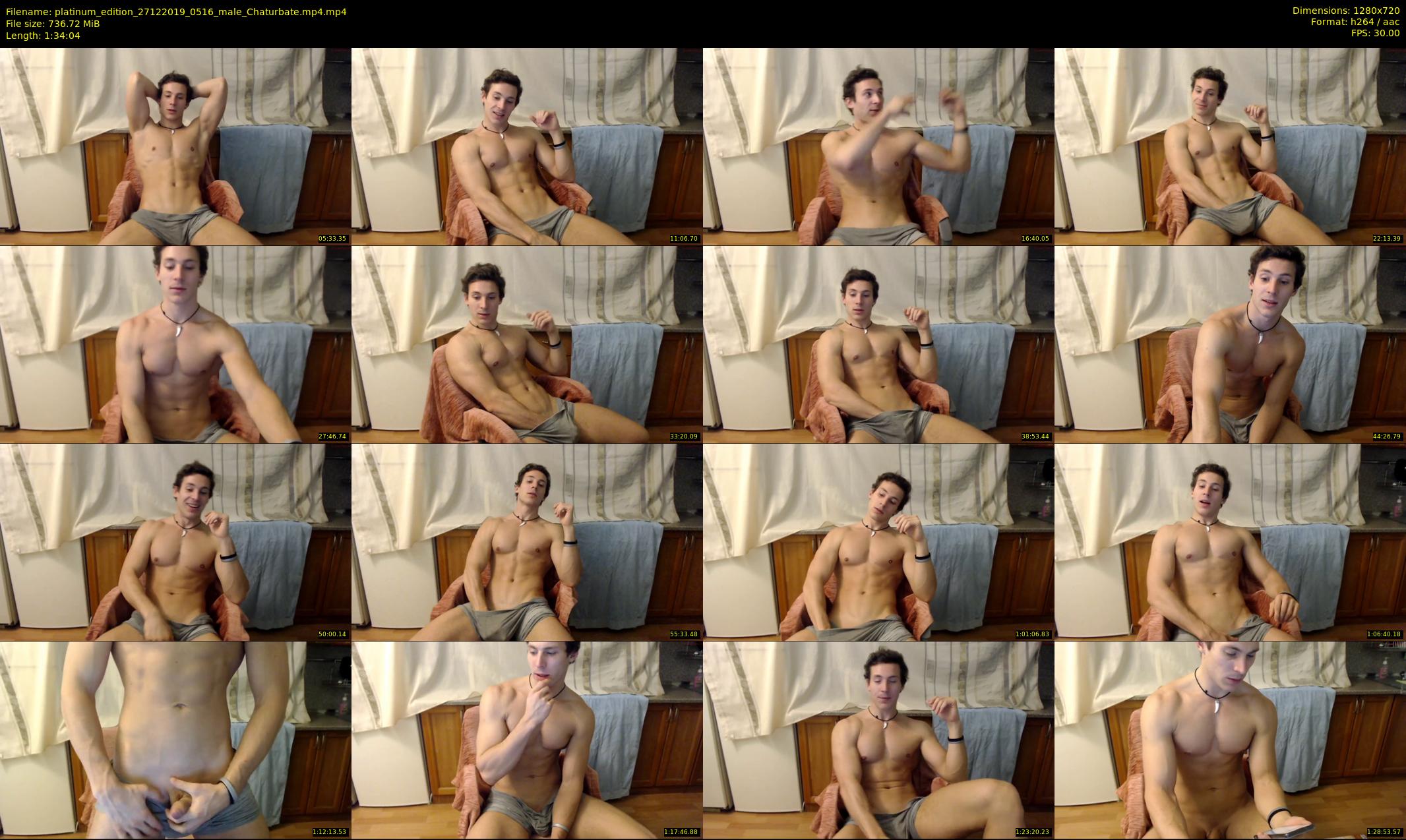 platinum_edition — 95 minute Chaturbate male cam show recording, 720p, Dec 27, 2019