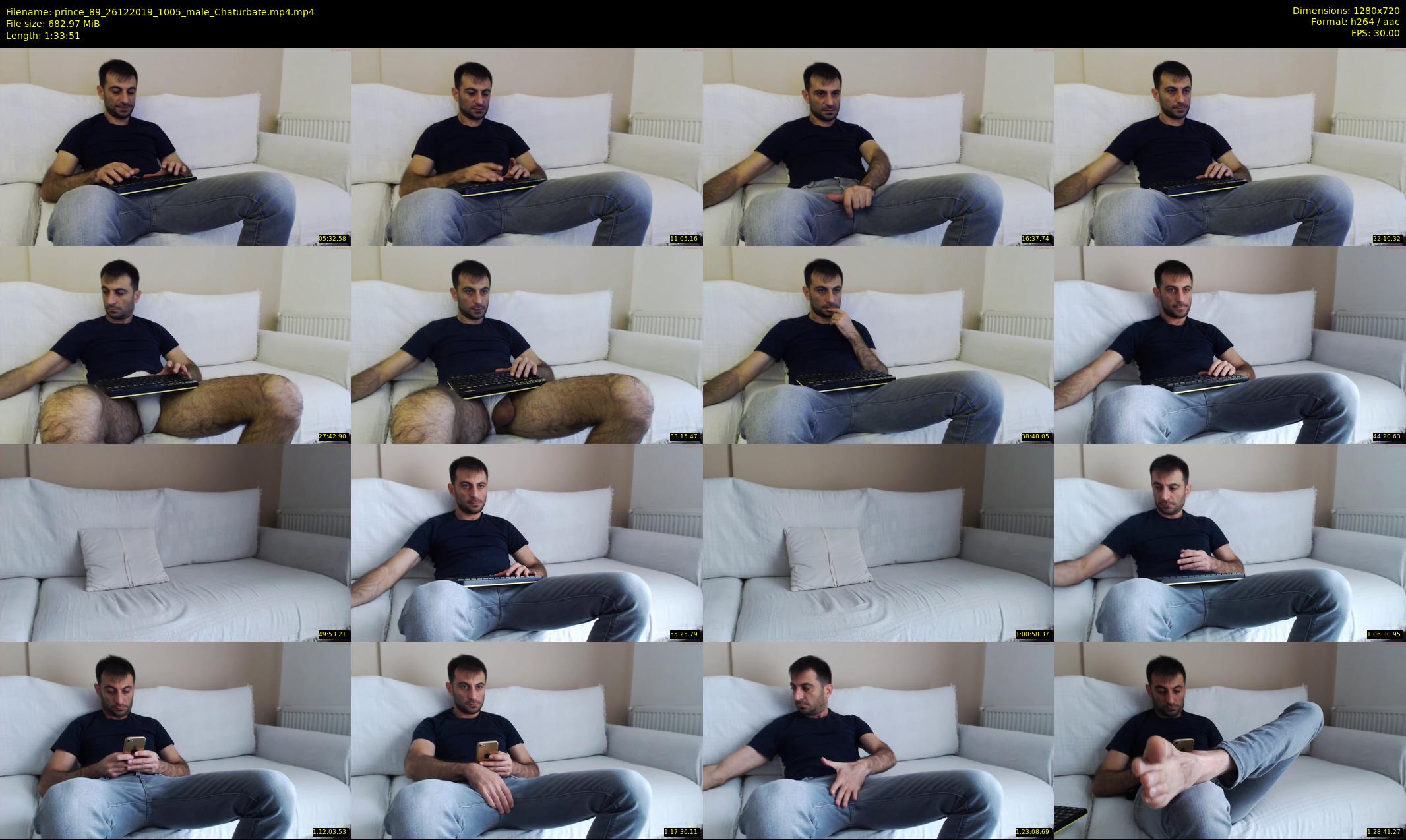 prince_89 — 94 minute Chaturbate male cam show recording, 720p, Dec 26, 2019