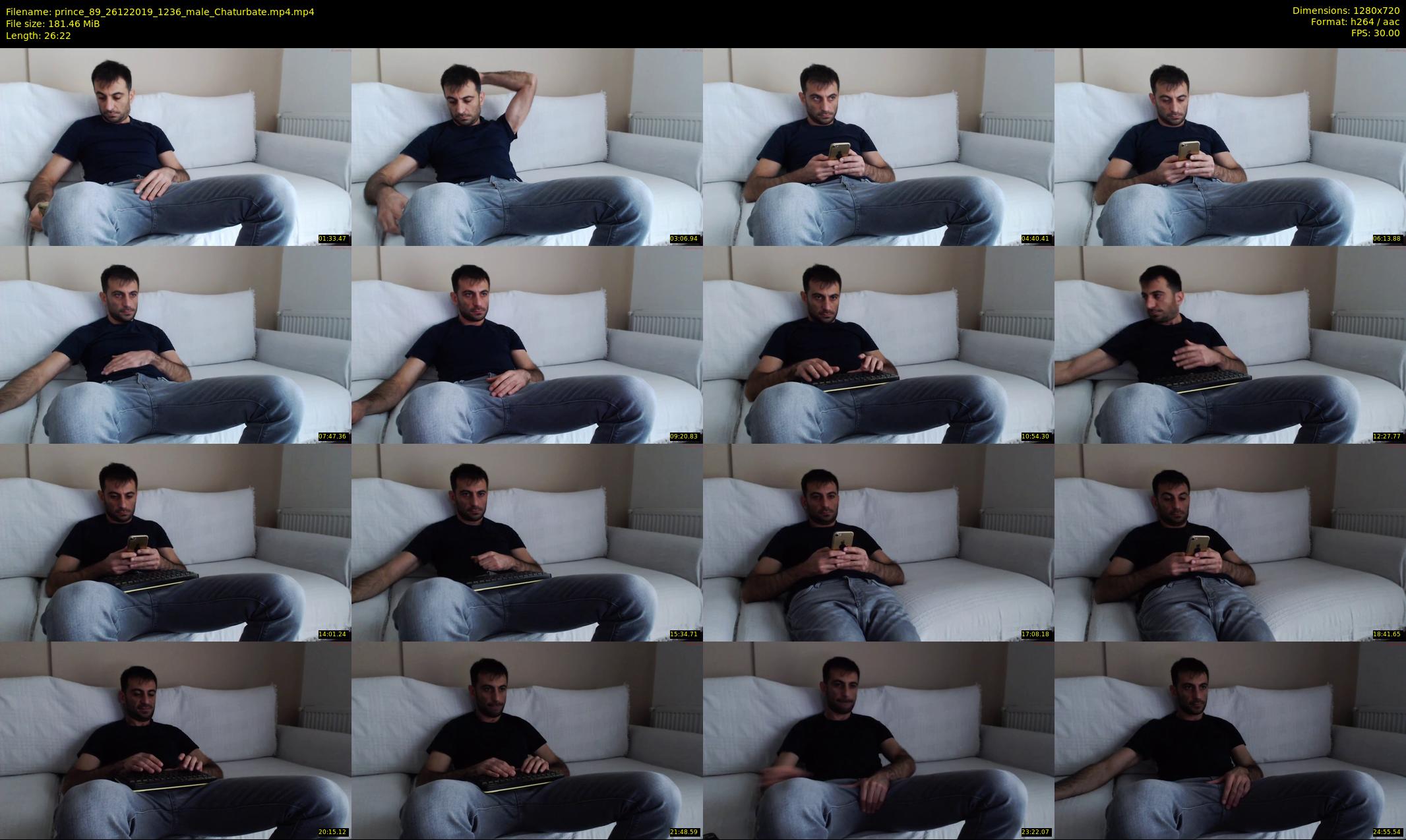 prince_89 — 27 minute Chaturbate male cam show recording, 720p, Dec 26, 2019