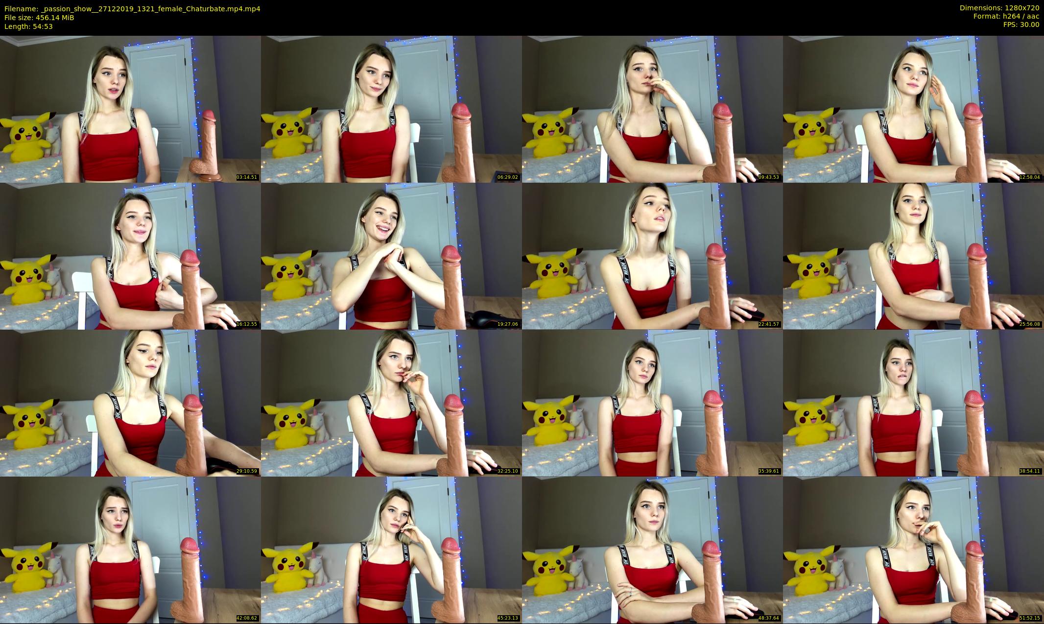 _passion_show_ — 55 minute Chaturbate couple cam show recording, 720p, Dec 27, 2019