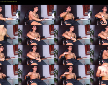 aaronmagnum — 15 minute Chaturbate male cam show recording, 720p, Dec 27, 2019