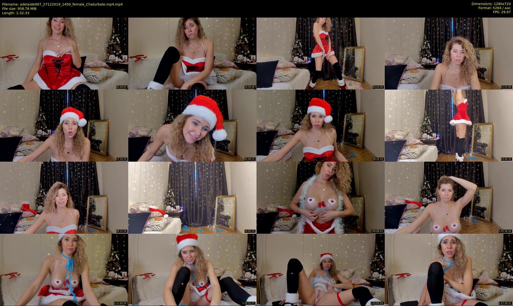 adelaide007 — 93 minute Chaturbate female cam show recording, 720p, Dec 27, 2019
