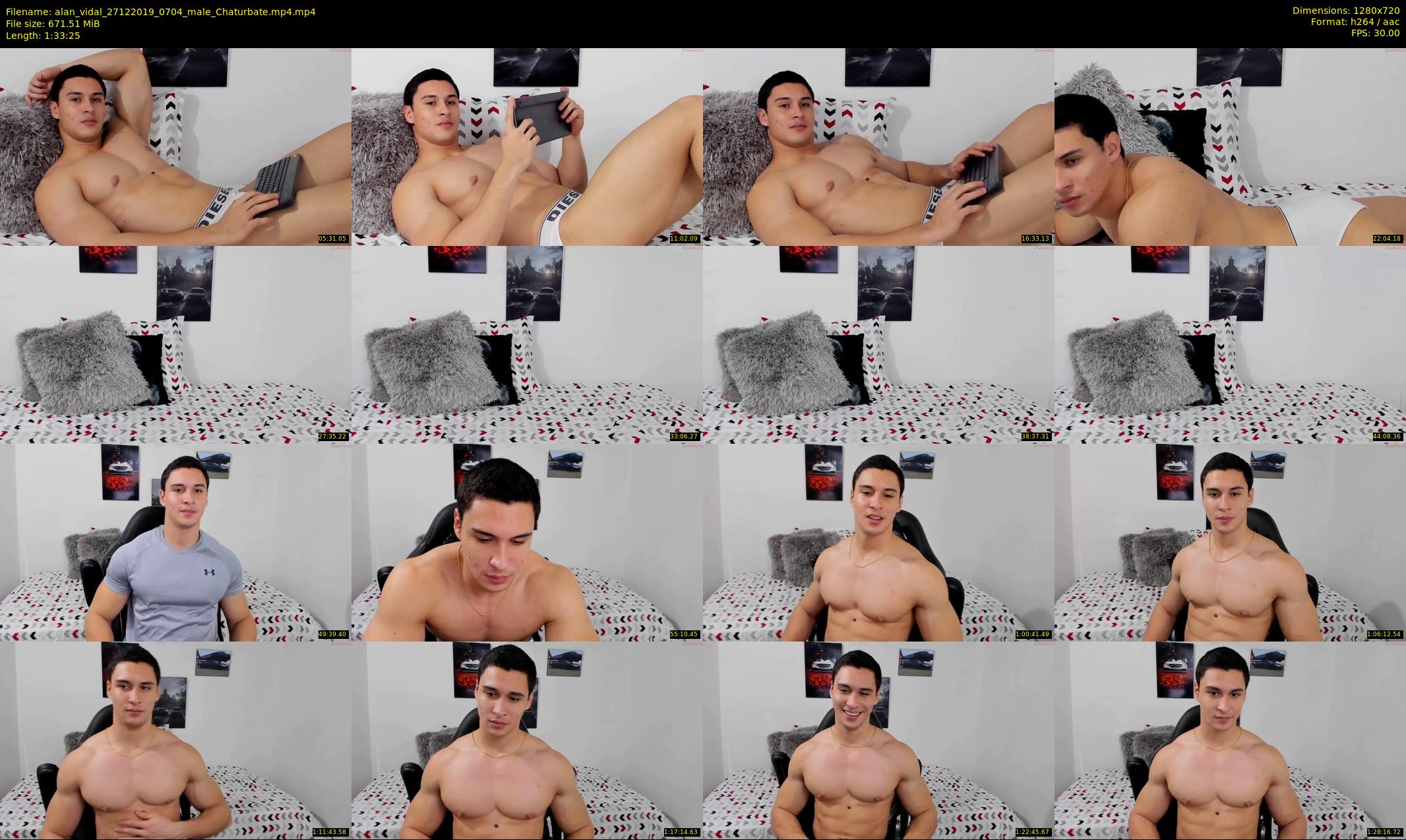 alan_vidal — 94 minute Chaturbate male cam show recording, 720p, Dec 27, 2019