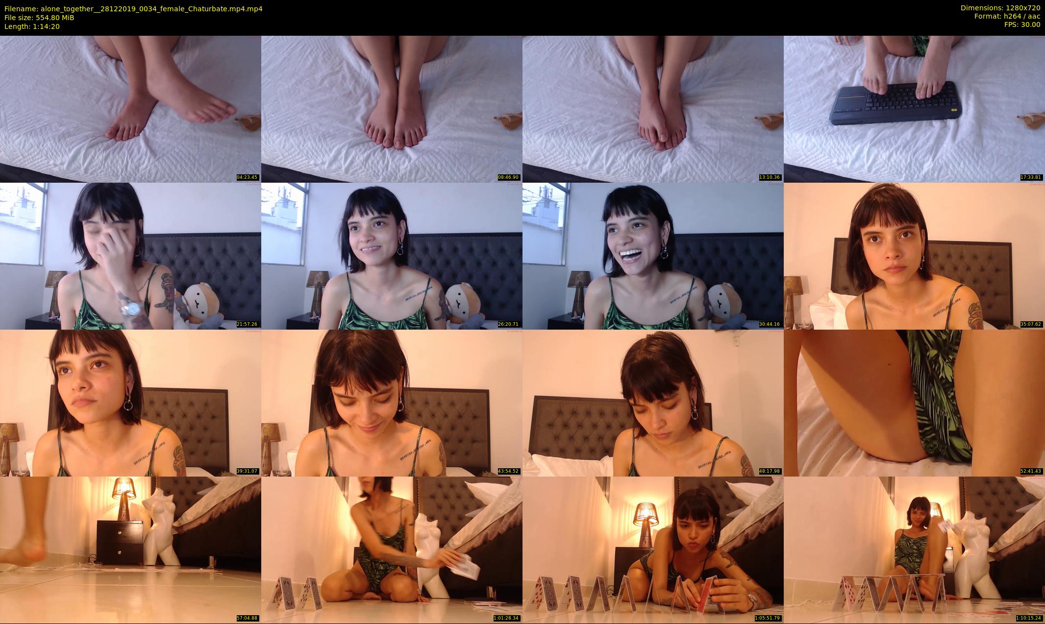 alone_together_ — 75 minute Chaturbate female cam show recording, 720p, Dec 28, 2019