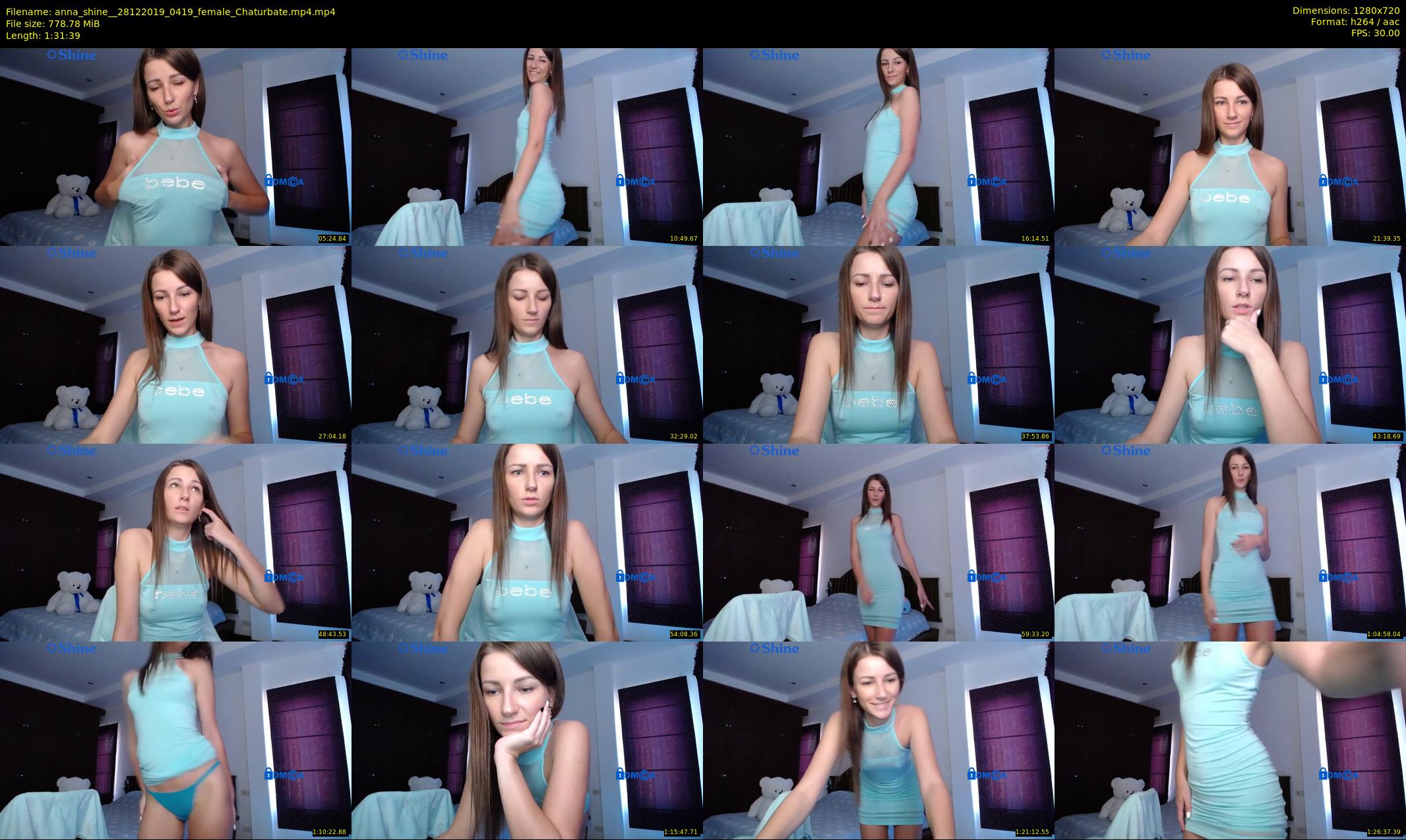 anna_shine_ — 92 minute Chaturbate female cam show recording, 720p, Dec 28, 2019