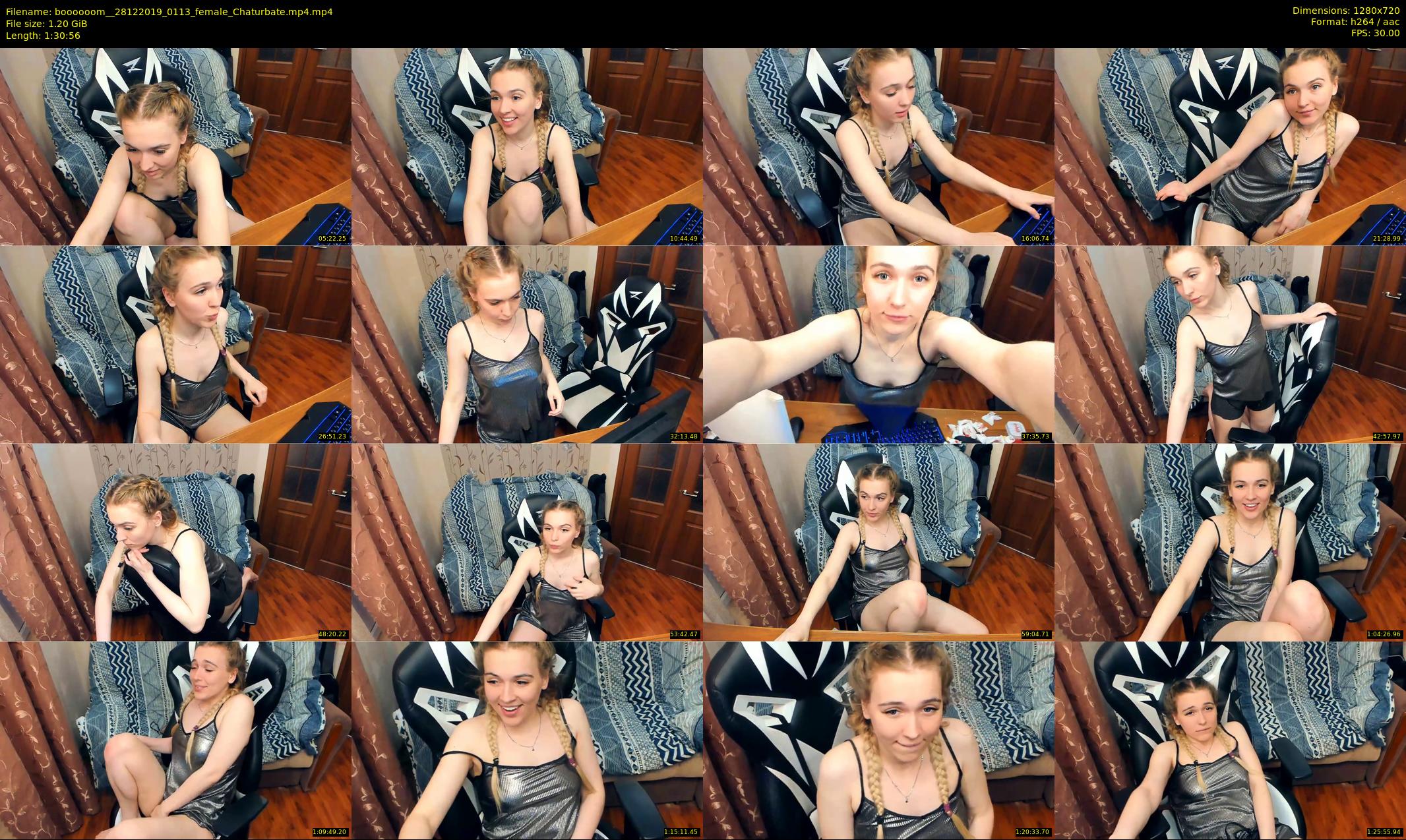 boooooom_ — 91 minute Chaturbate female cam show recording, 720p, Dec 28, 2019
