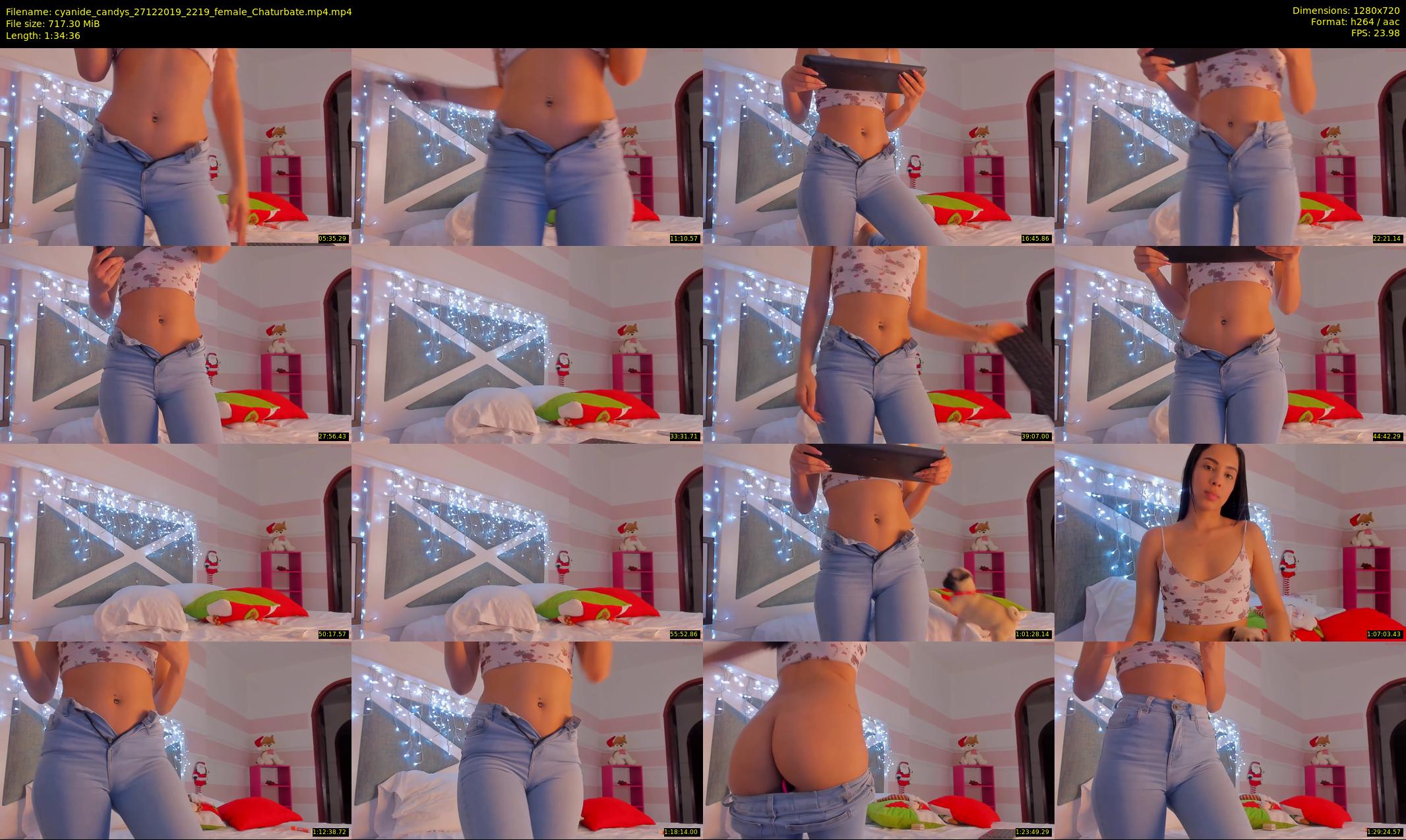 cyanide_candys — 95 minute Chaturbate female cam show recording, 720p, Dec 27, 2019