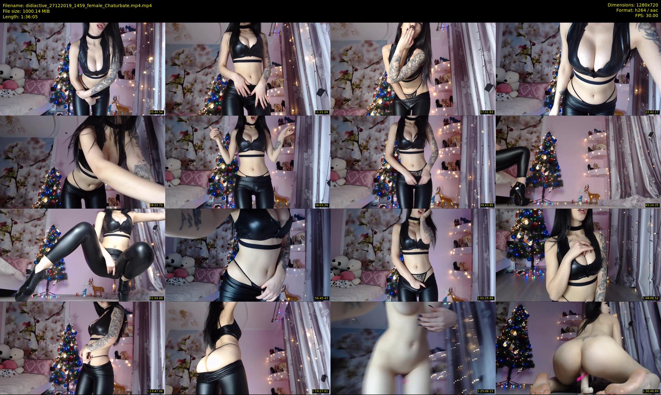 didiactive — 97 minute Chaturbate female cam show recording, 720p, Dec 27, 2019