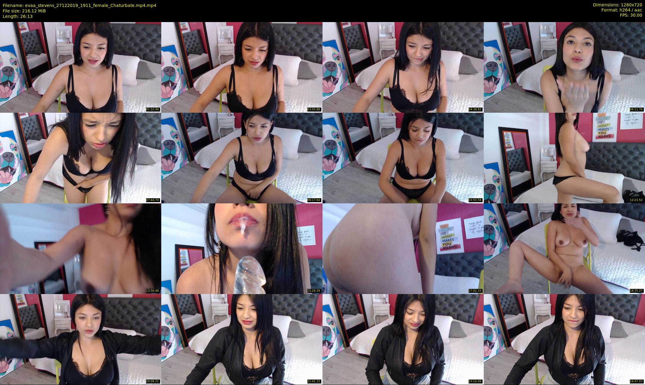 evaa_stevens — 27 minute Chaturbate female cam show recording, 720p, Dec 27, 2019