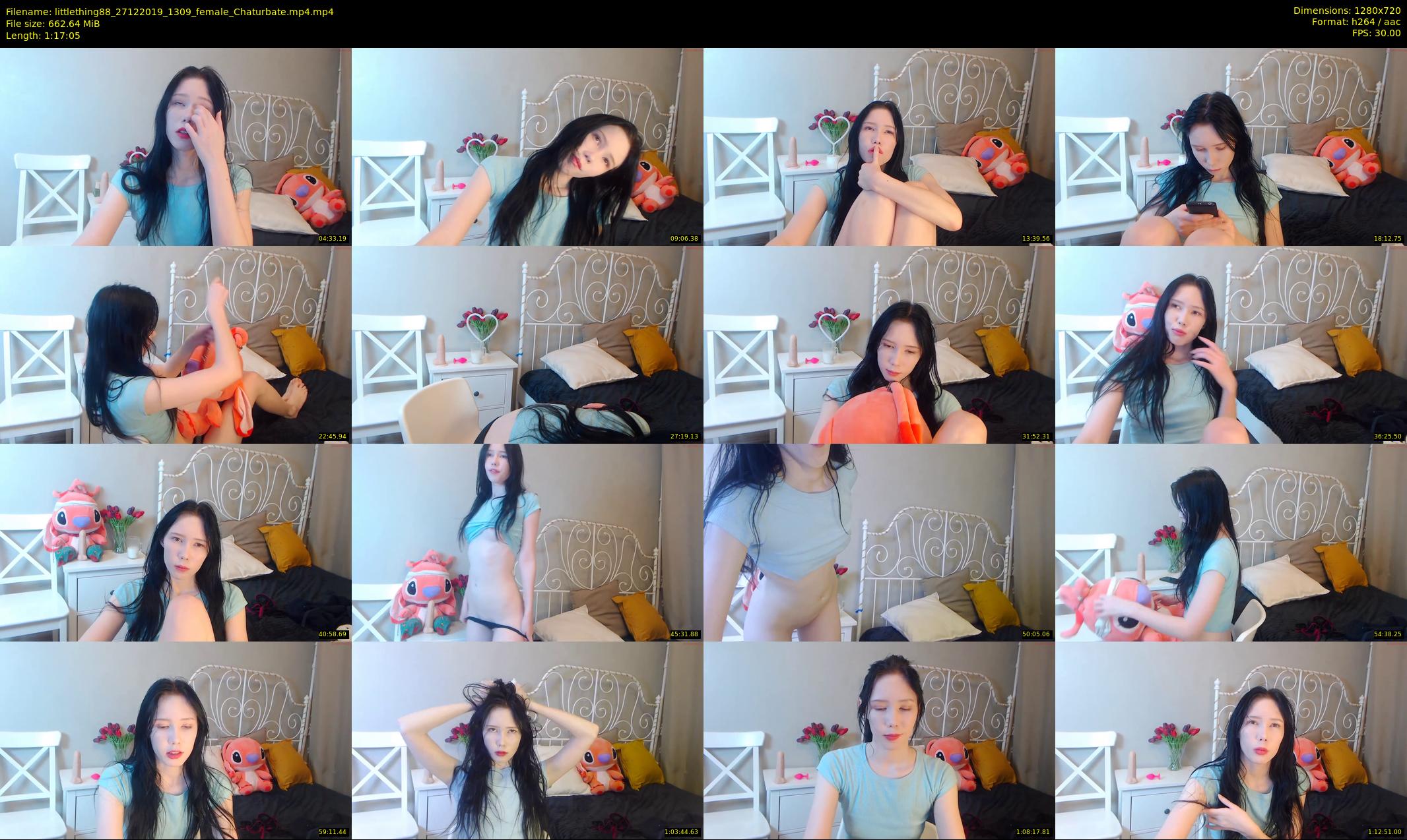 littlething88 — 78 minute Chaturbate female cam show recording, 720p, Dec 27, 2019