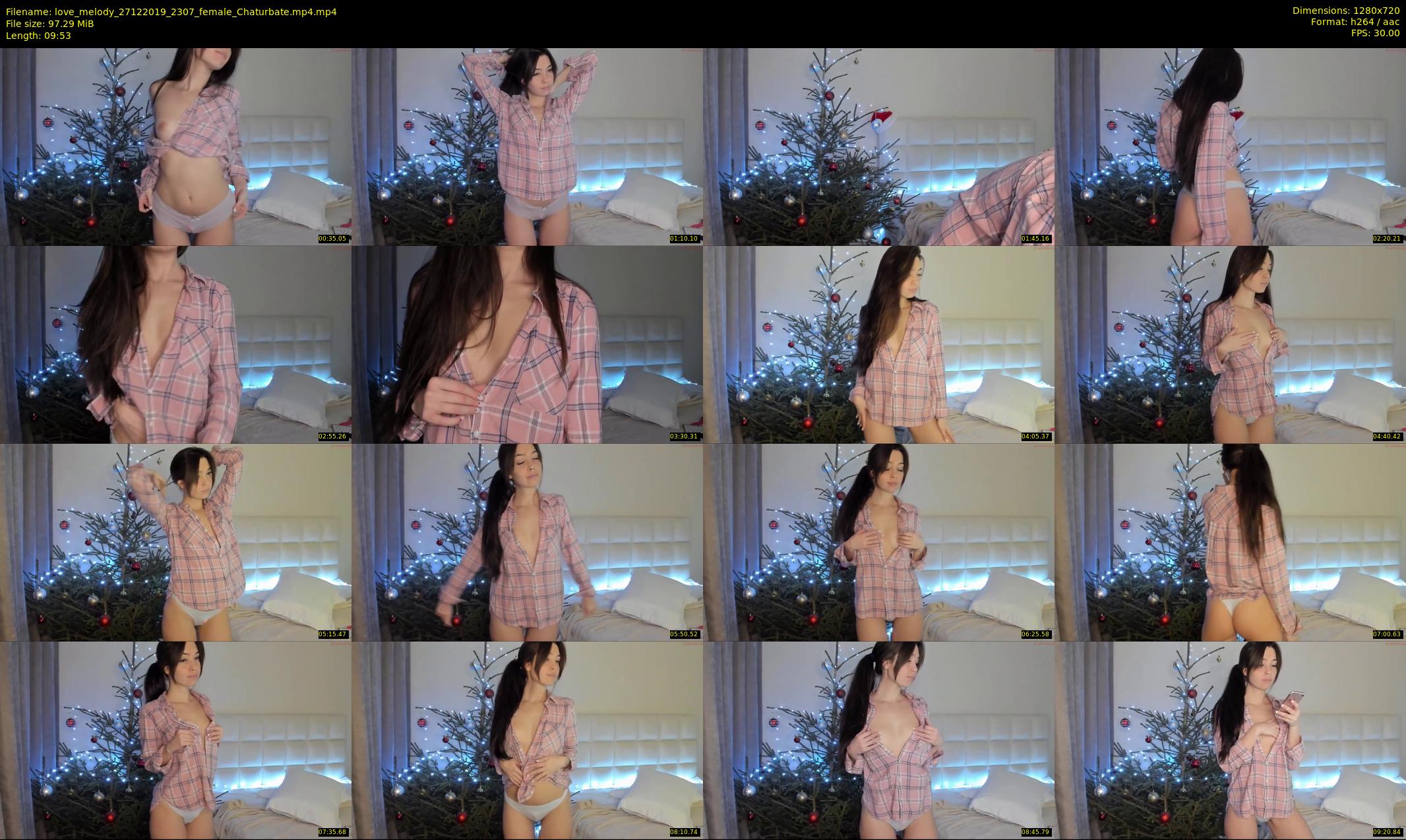 love_melody — 10 minute Chaturbate female cam show recording, 720p, Dec 27, 2019
