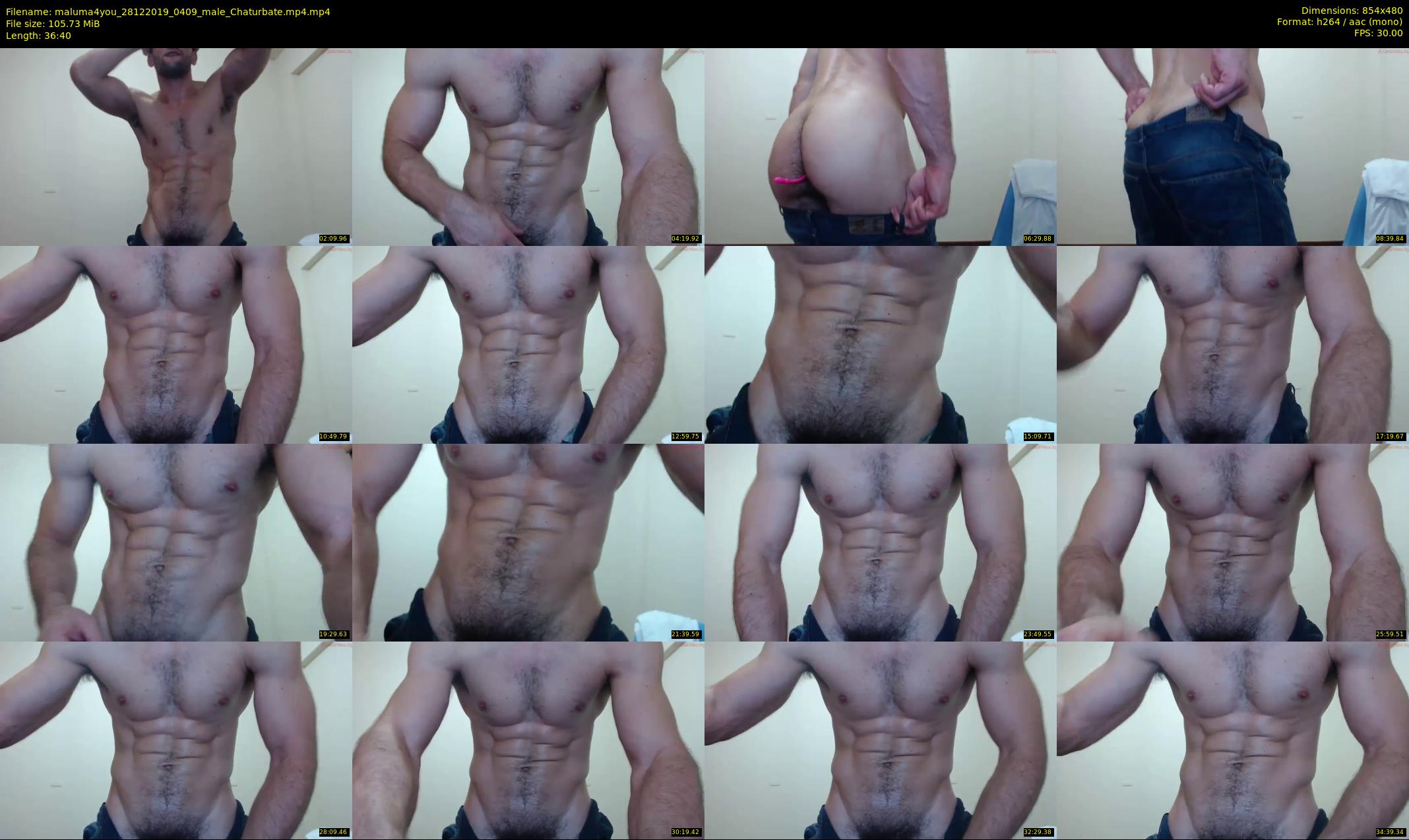maluma4you — 37 minute Chaturbate male cam show recording, 480p, Dec 28, 2019