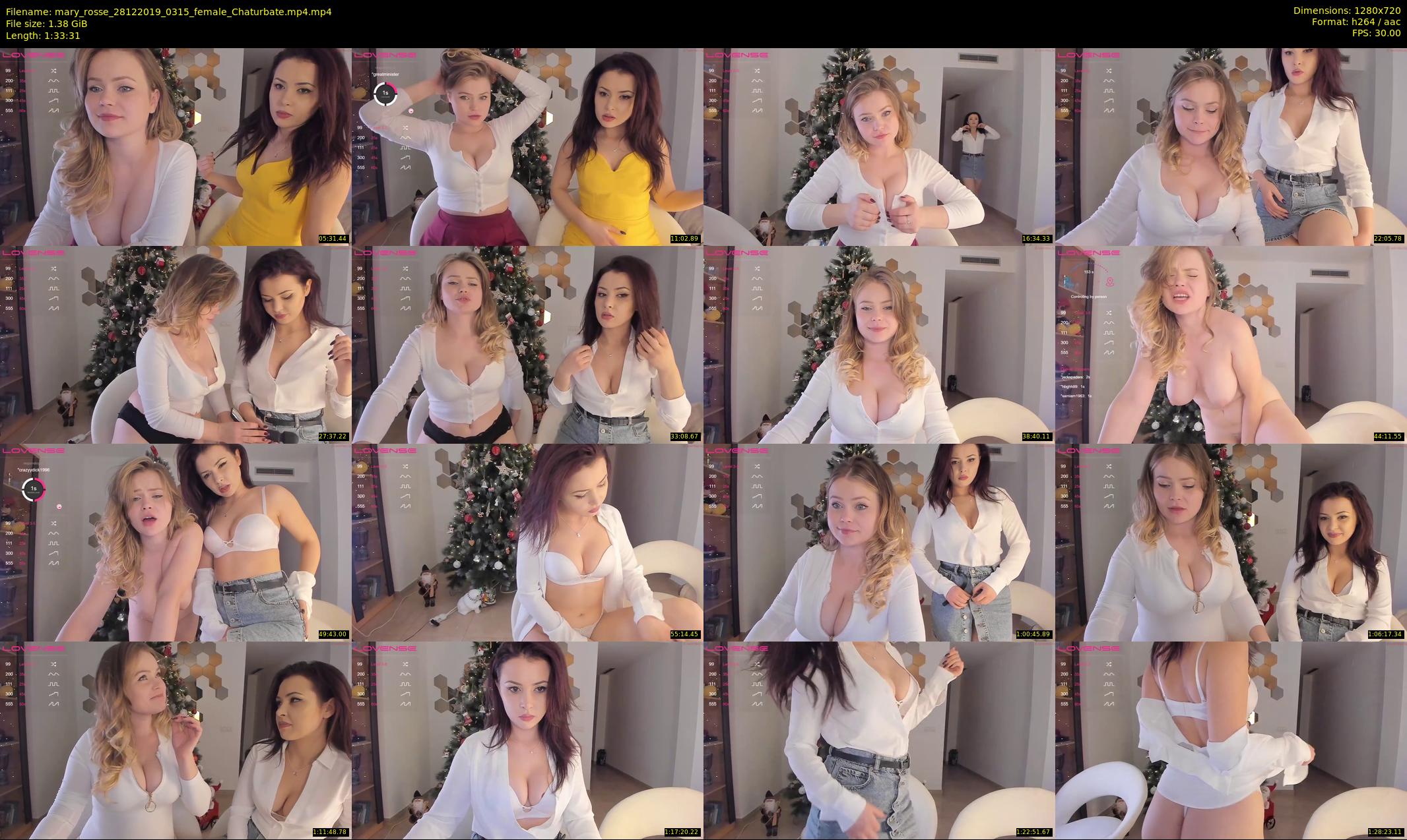mary_rosse — 94 minute Chaturbate couple cam show recording, 720p, Dec 28, 2019