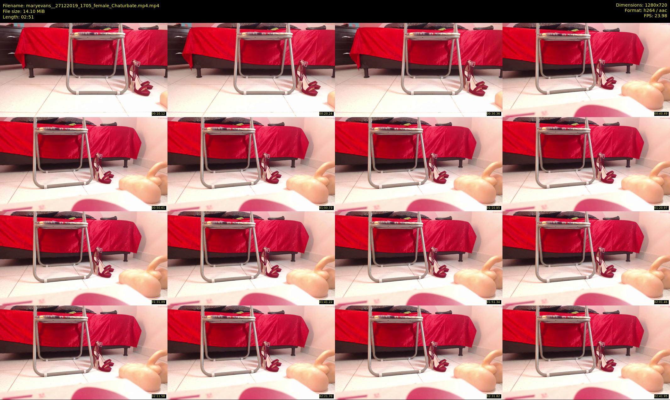 maryevans_ — 3 minute Chaturbate female cam show recording, 720p, Dec 27, 2019