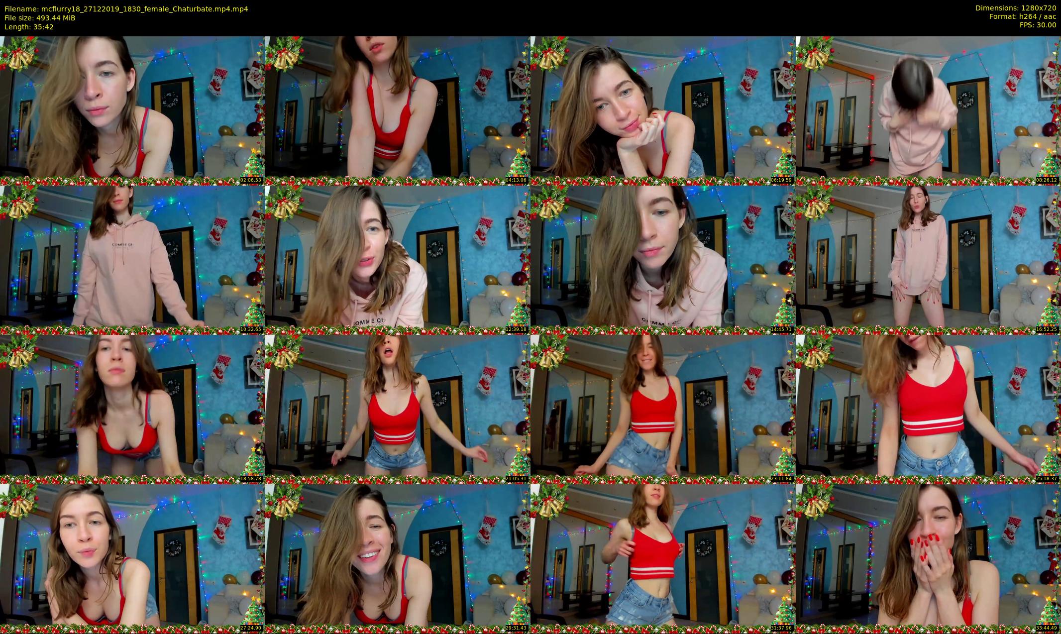 mcflurry18 — 36 minute Chaturbate female cam show recording, 720p, Dec 27, 2019