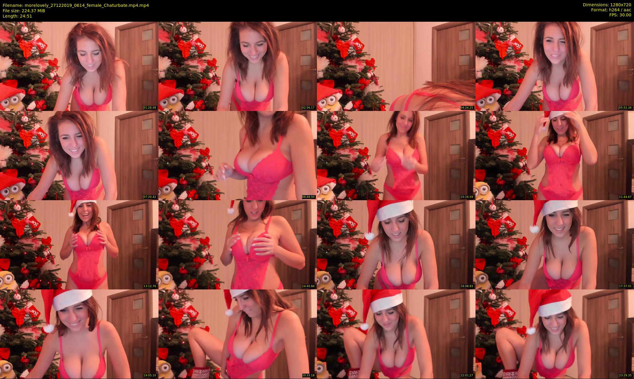 morelovely — 25 minute Chaturbate female cam show recording, 720p, Dec 27, 2019