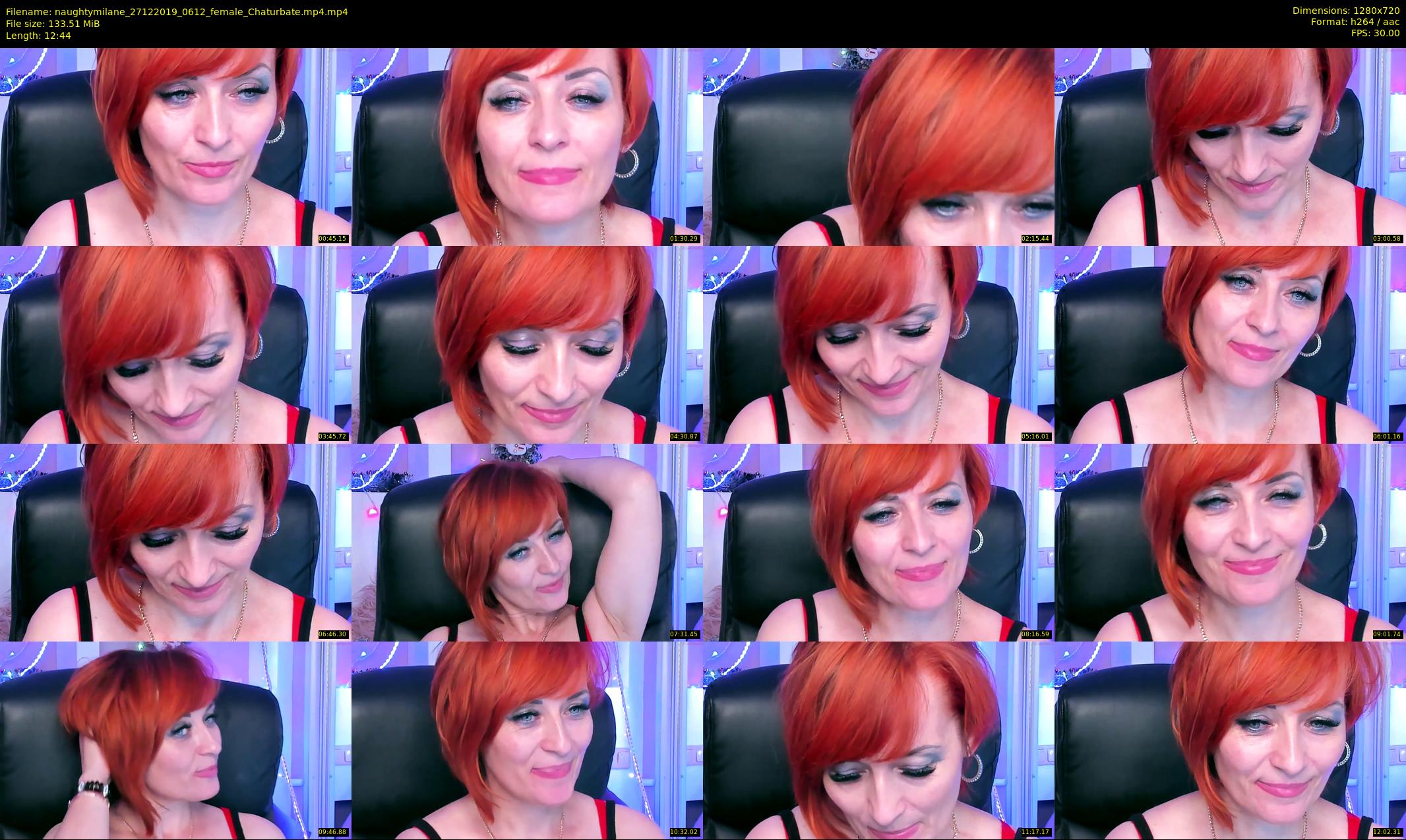 naughtymilane — 13 minute Chaturbate female cam show recording, 720p, Dec 27, 2019