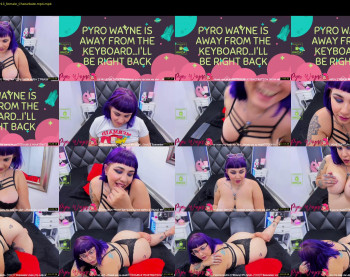 pyrowayne — 100 minute Chaturbate female cam show recording, 720p, Dec 28, 2019