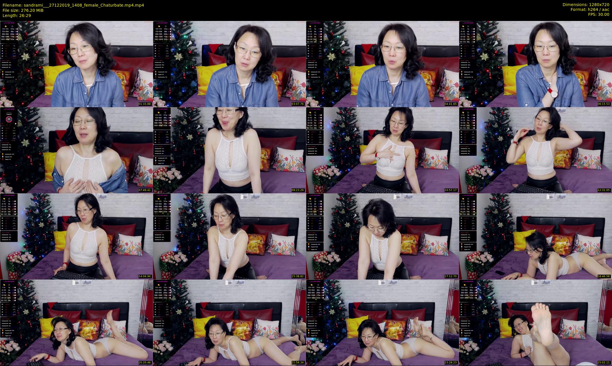 sandrami__ — 27 minute Chaturbate female cam show recording, 720p, Dec 27, 2019