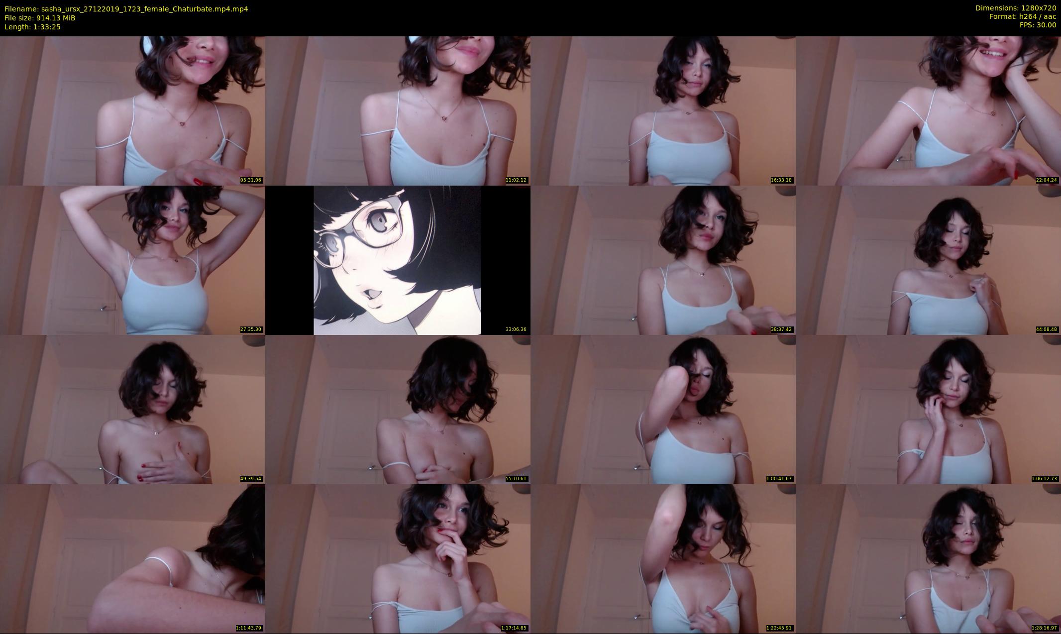 sasha_ursx — 94 minute Chaturbate female cam show recording, 720p, Dec 27, 2019