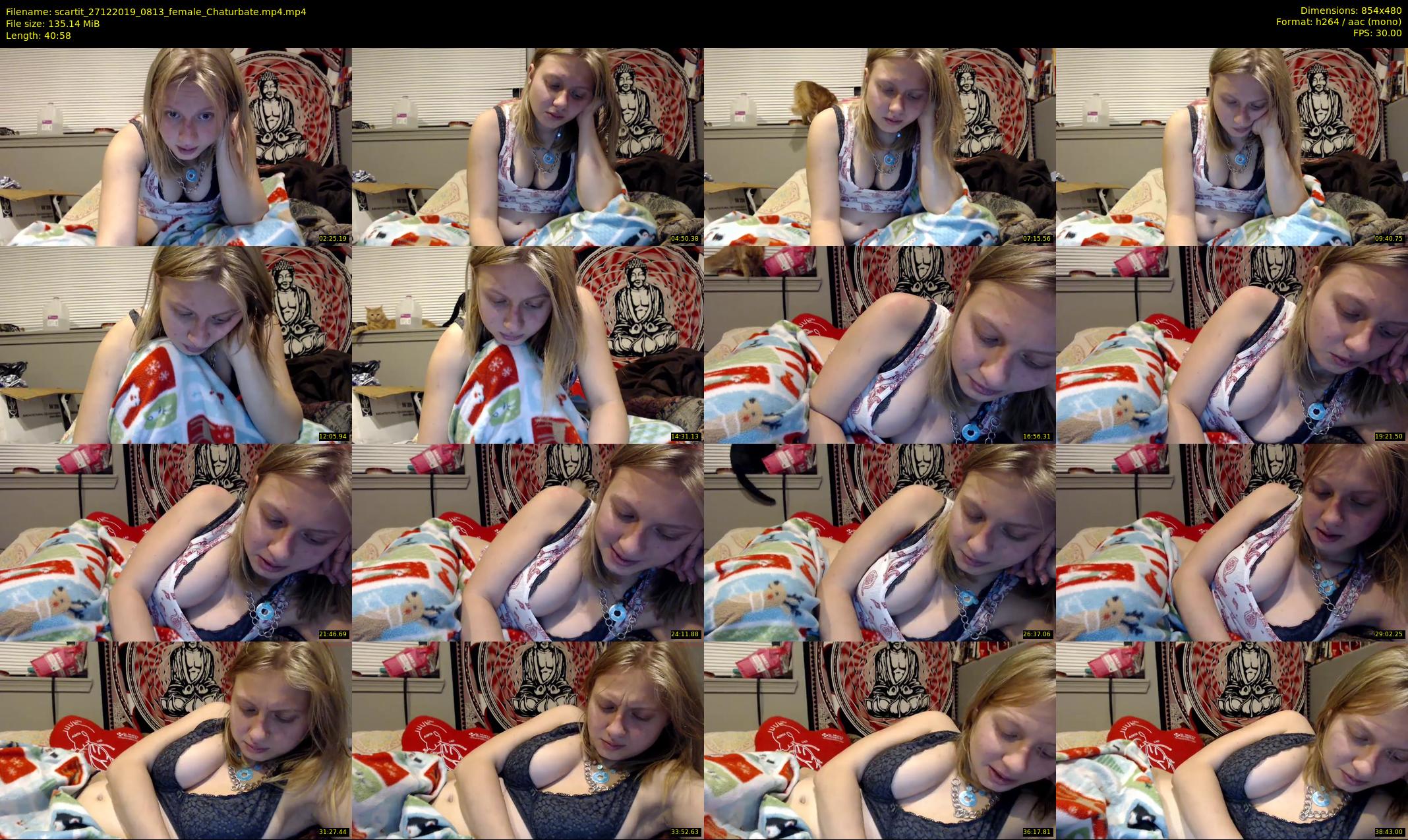 scartit — 41 minute Chaturbate female cam show recording, 480p, Dec 27, 2019