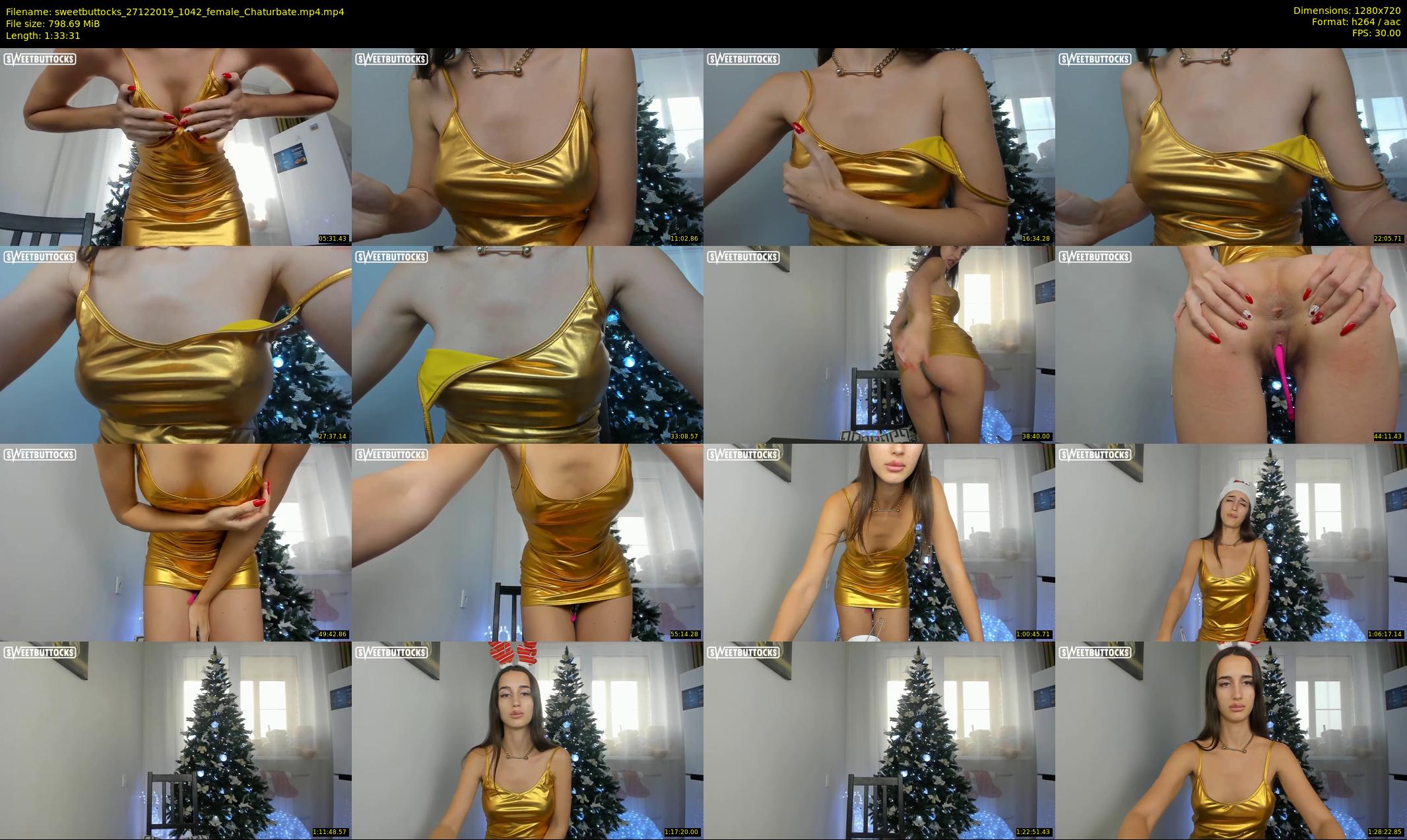 sweetbuttocks — 94 minute Chaturbate female cam show recording, 720p, Dec 27, 2019
