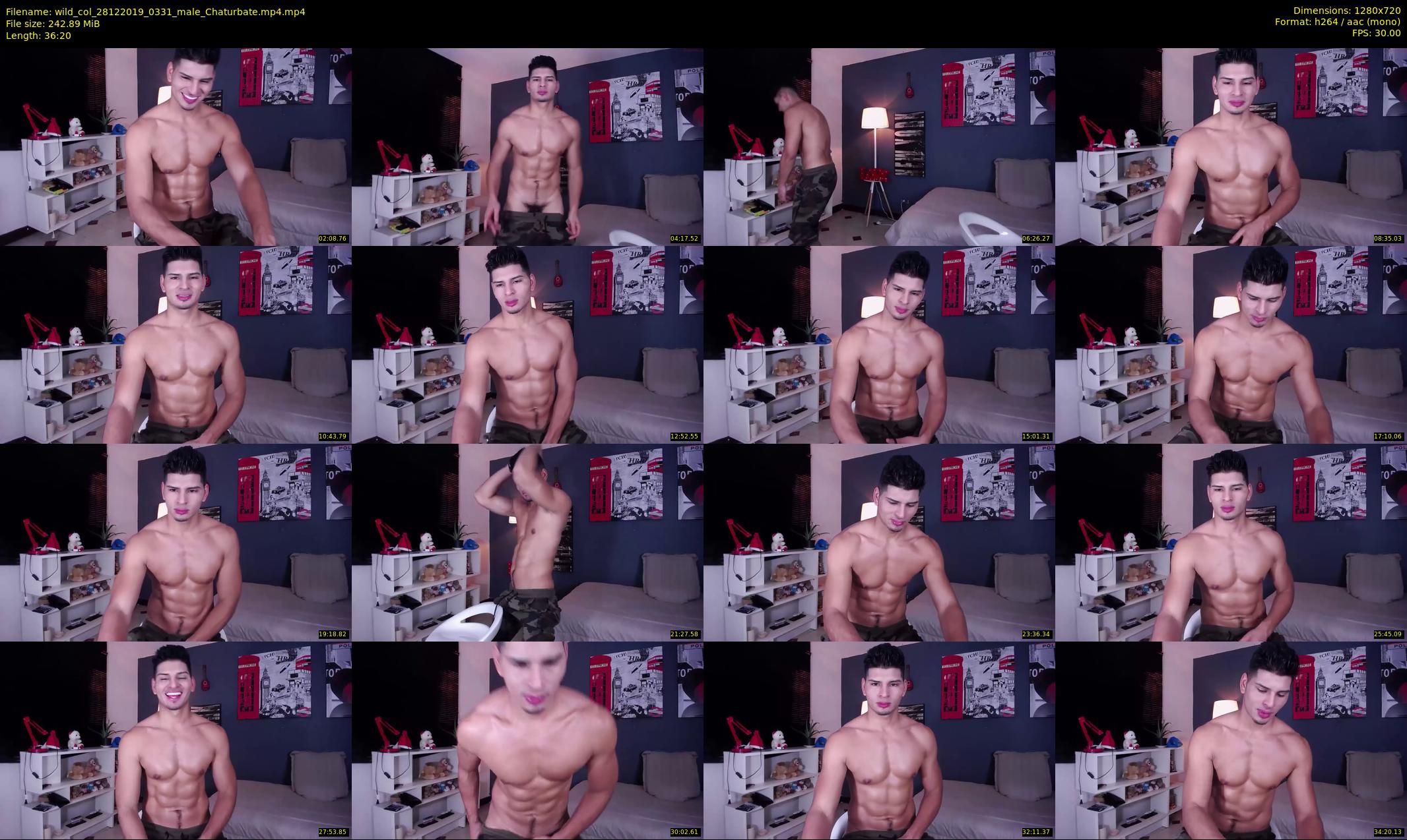 wild_col — 37 minute Chaturbate male cam show recording, 720p, Dec 28, 2019