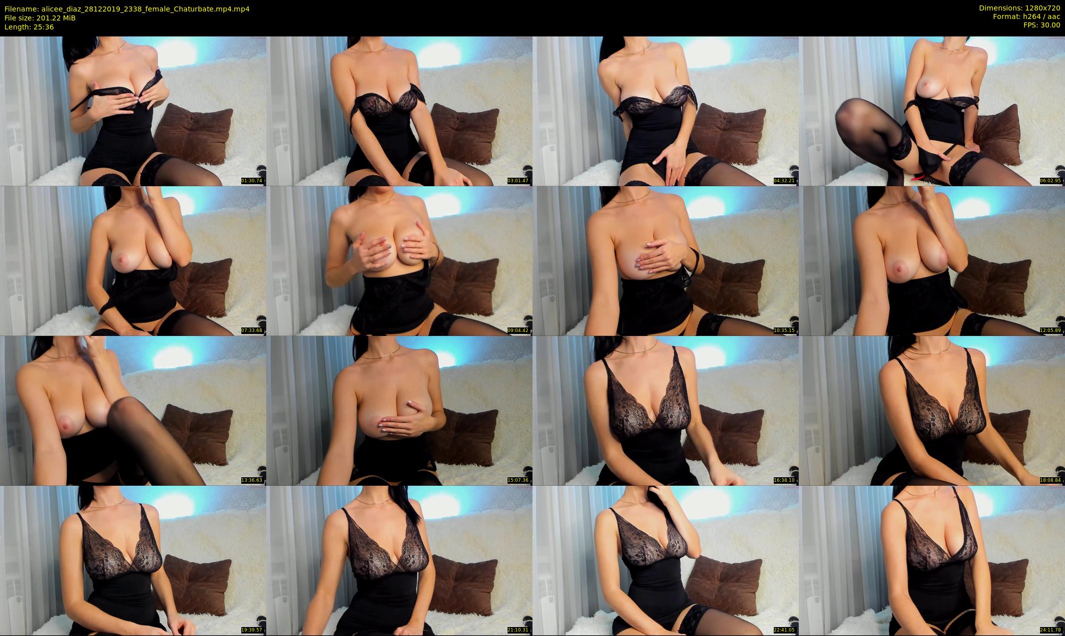 alicee_diaz — 26 minute Chaturbate female cam show recording, 720p, Dec 28, 2019