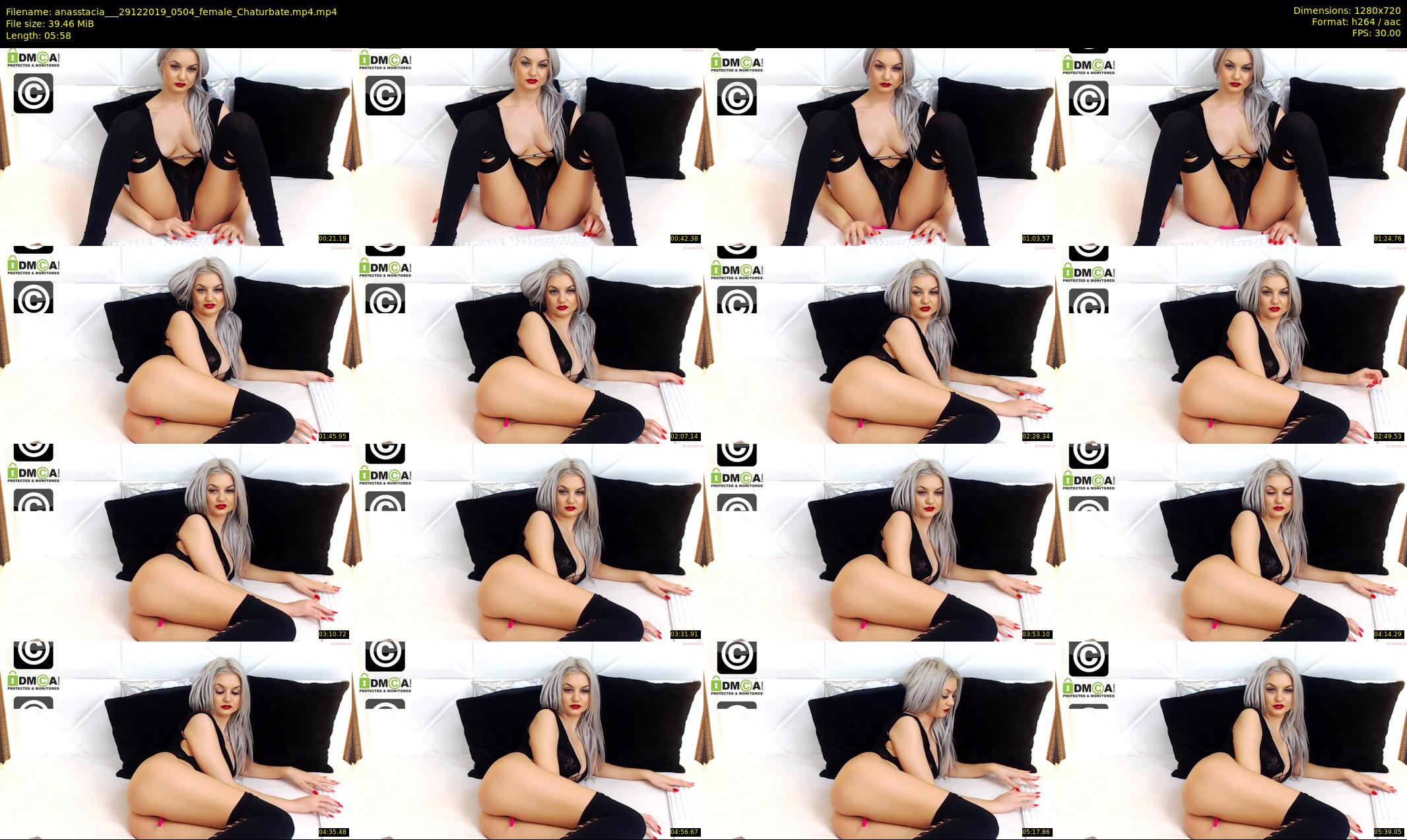 anasstacia__ — 6 minute Chaturbate female cam show recording, 720p, Dec 29, 2019