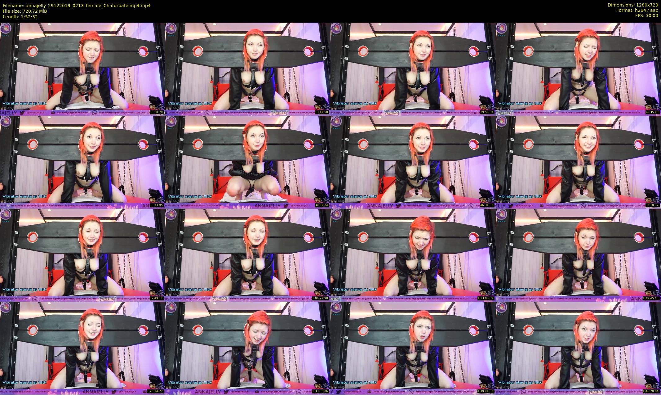 annajelly — 113 minute Chaturbate couple cam show recording, 720p, Dec 29, 2019