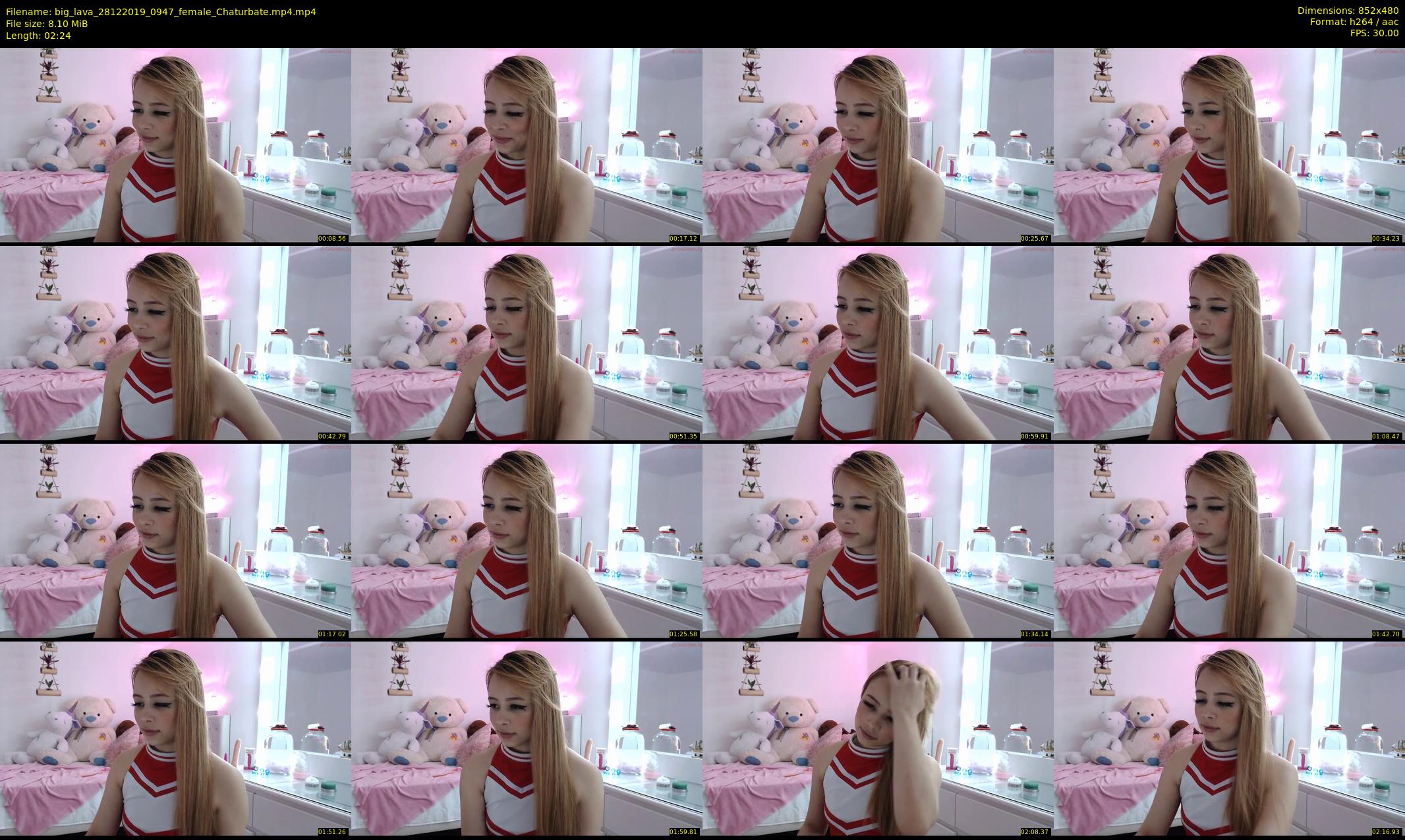 big_lava — 3 minute Chaturbate female cam show recording, 480p, Dec 28, 2019