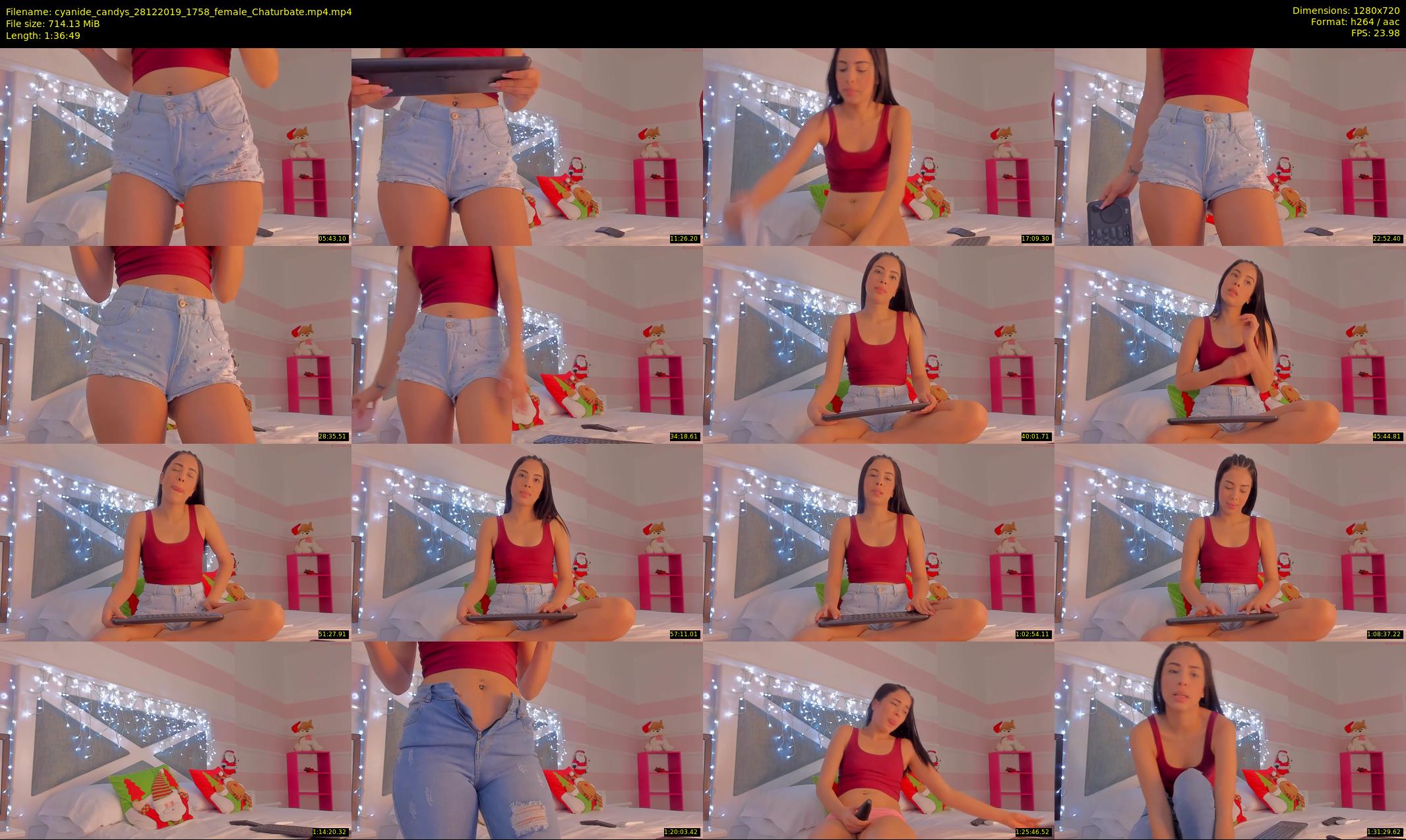 cyanide_candys — 97 minute Chaturbate female cam show recording, 720p, Dec 28, 2019