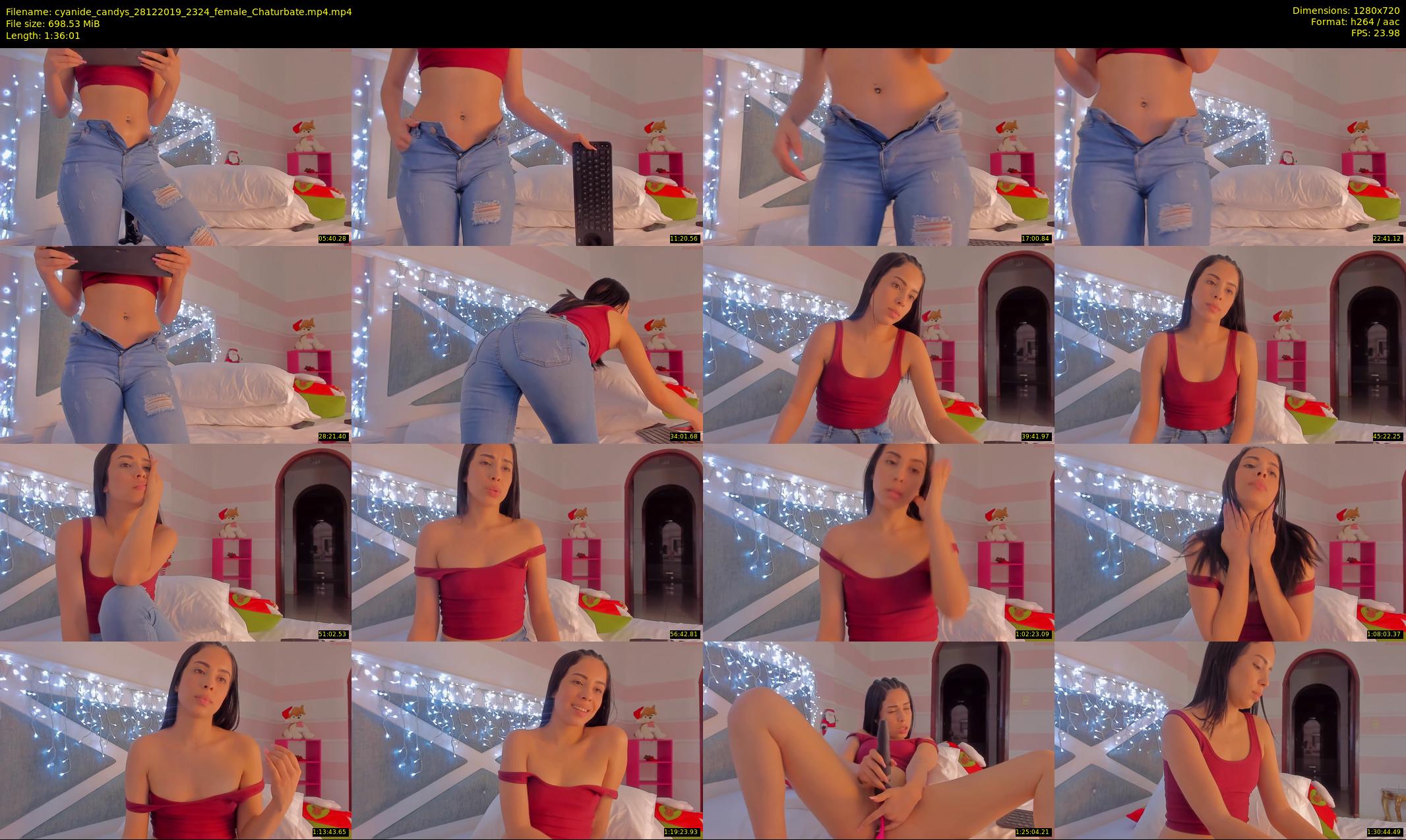 cyanide_candys — 97 minute Chaturbate female cam show recording, 720p, Dec 28, 2019