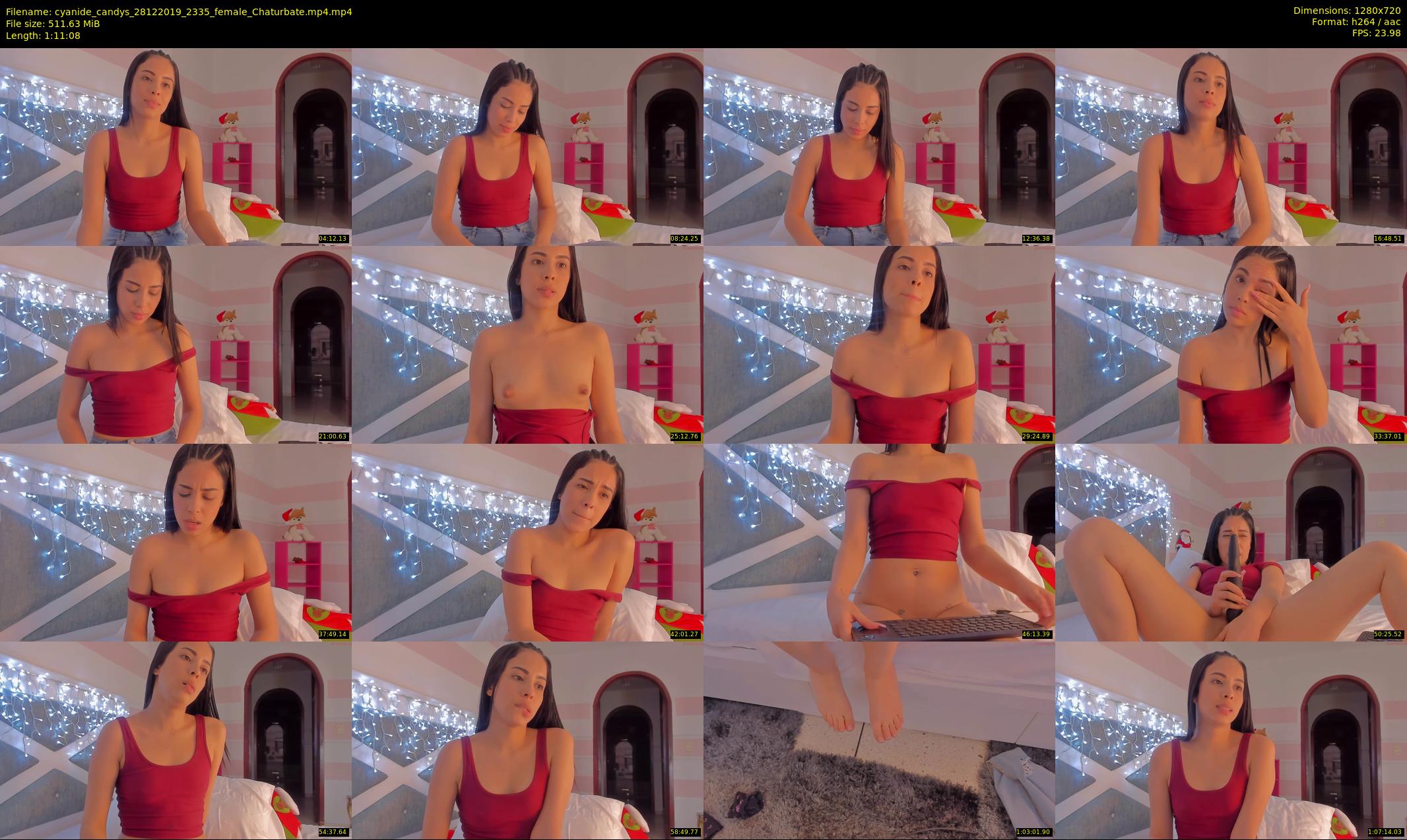 cyanide_candys — 72 minute Chaturbate female cam show recording, 720p, Dec 28, 2019