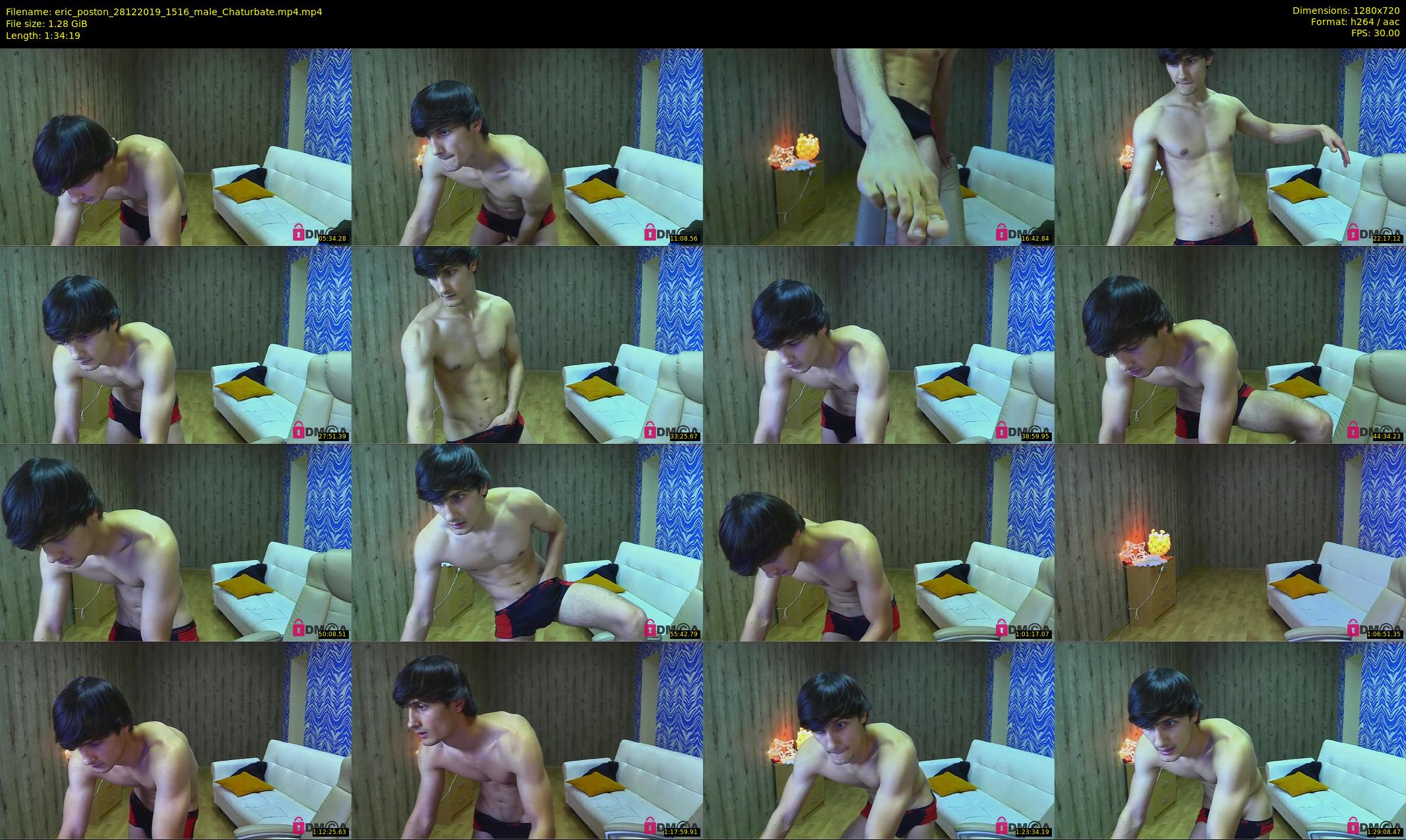 eric_poston — 95 minute Chaturbate male cam show recording, 720p, Dec 28, 2019