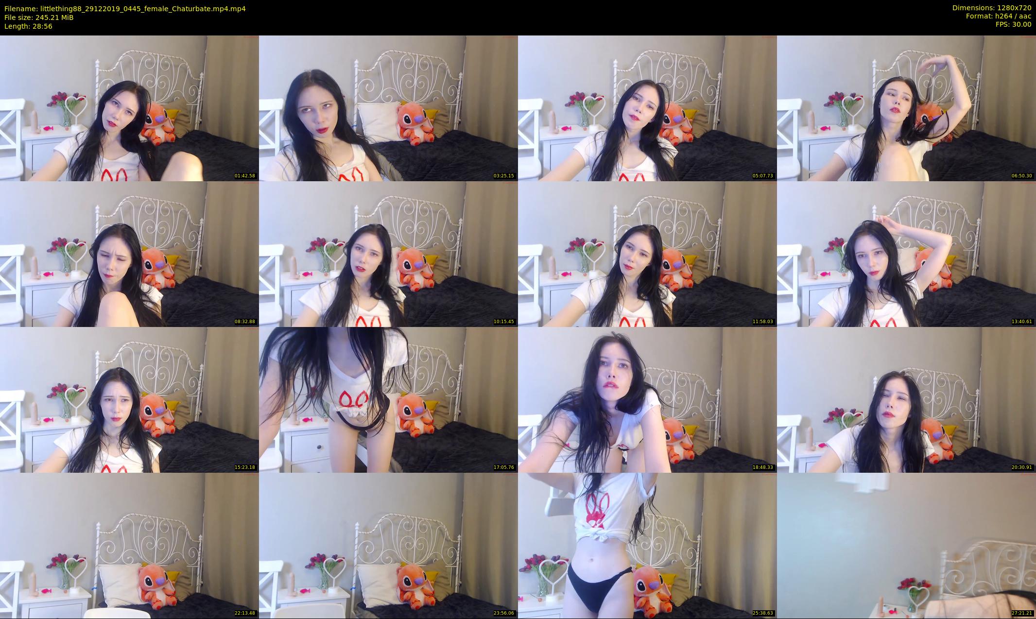 littlething88 — 29 minute Chaturbate female cam show recording, 720p, Dec 29, 2019