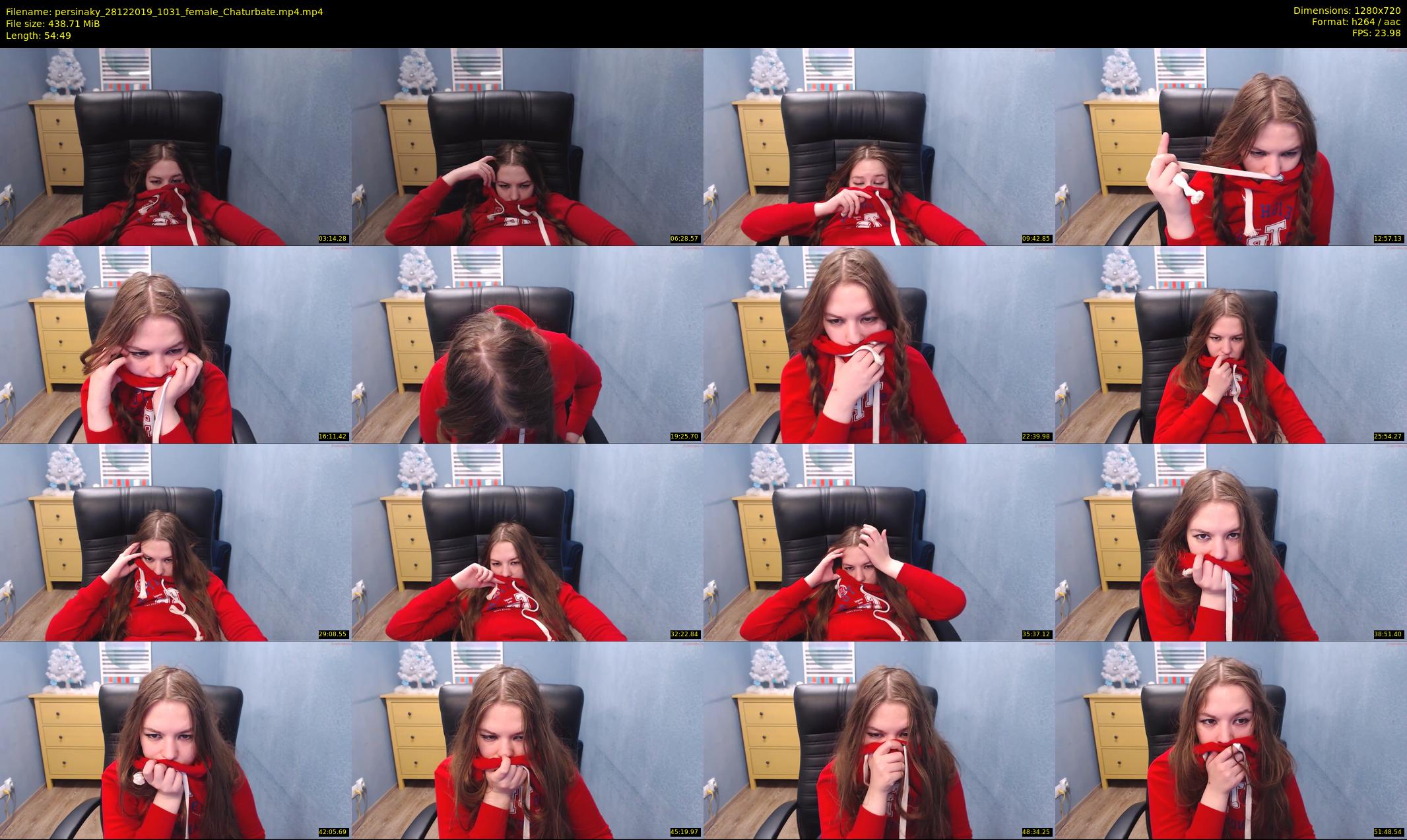 persinaky — 55 minute Chaturbate female cam show recording, 720p, Dec 28, 2019