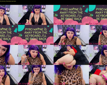 pyrowayne — 101 minute Chaturbate female cam show recording, 720p, Dec 29, 2019