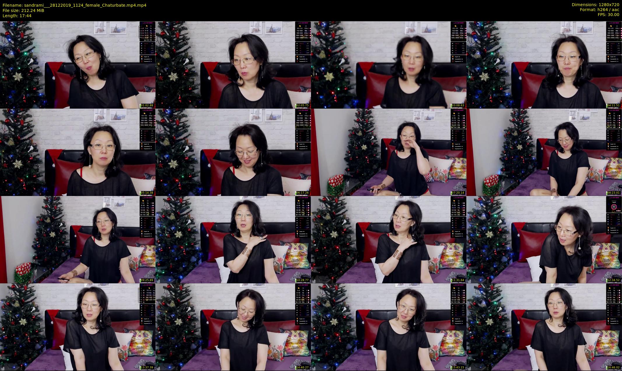sandrami__ — 18 minute Chaturbate female cam show recording, 720p, Dec 28, 2019