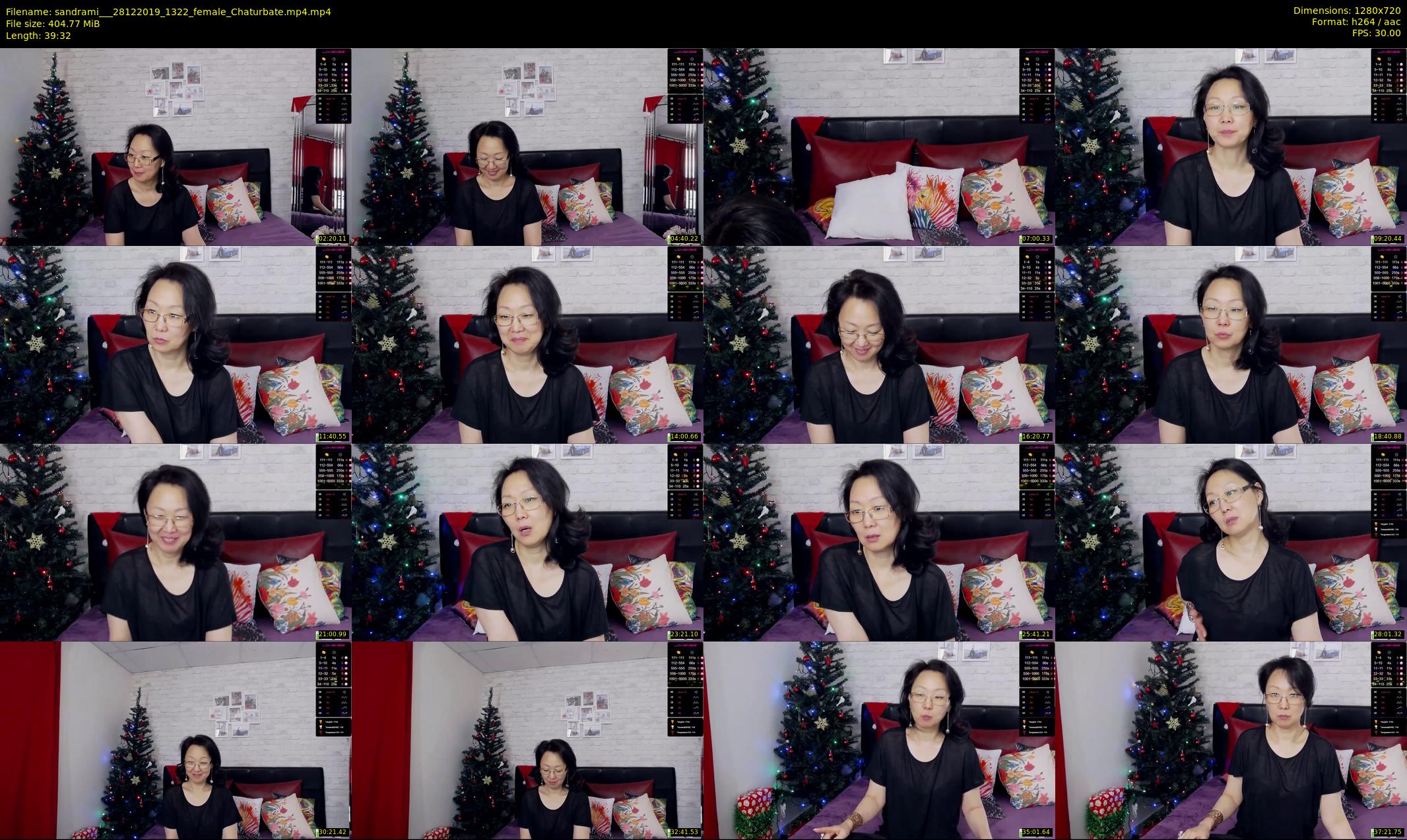 sandrami__ — 40 minute Chaturbate female cam show recording, 720p, Dec 28, 2019