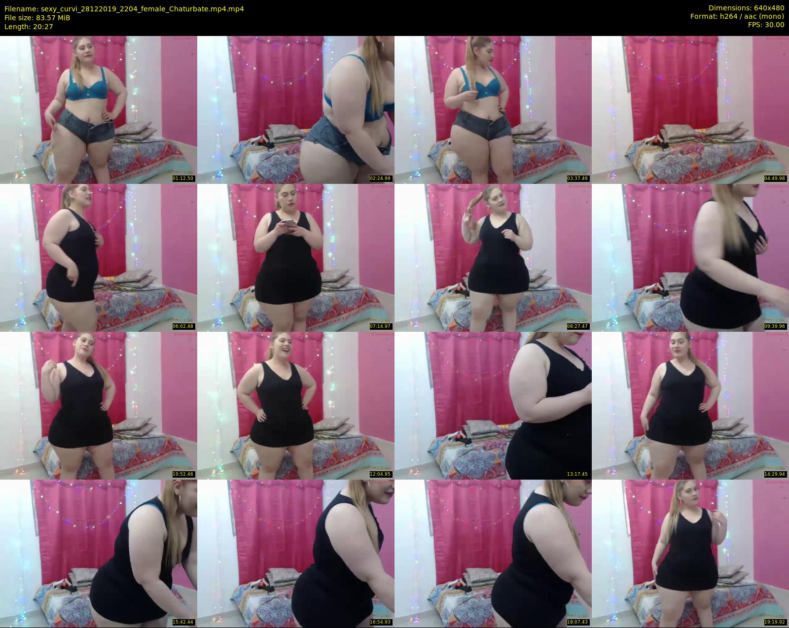 sexy_curvi — 21 minute Chaturbate female cam show recording, 480p, Dec 28, 2019