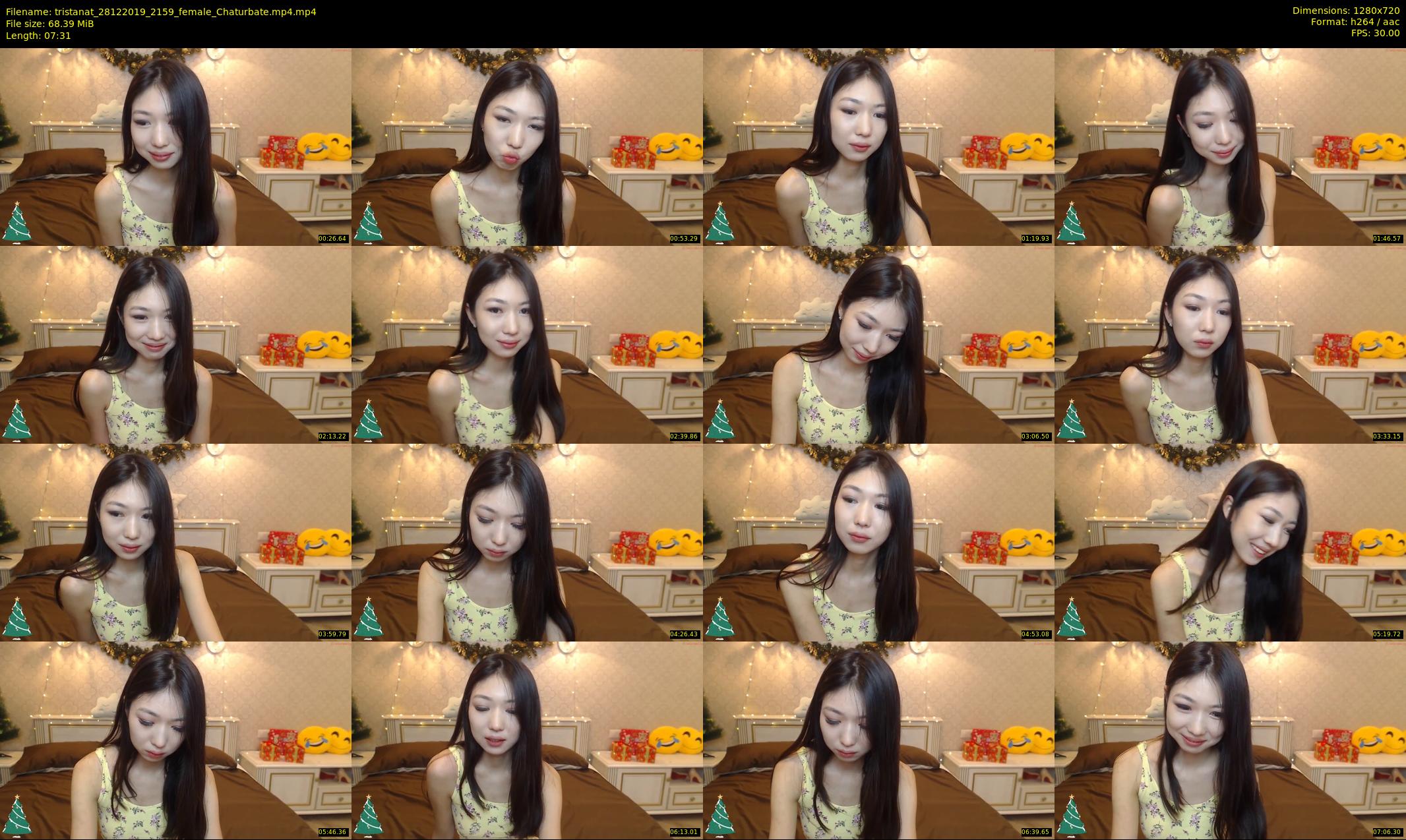 tristanat — 8 minute Chaturbate female cam show recording, 720p, Dec 28, 2019