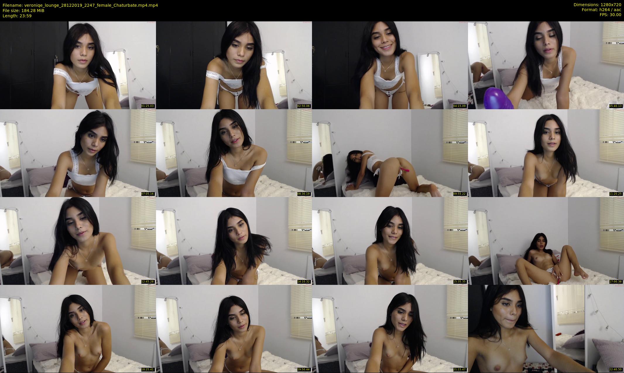 veroniqe_lounge — 24 minute Chaturbate couple cam show recording, 720p, Dec 28, 2019