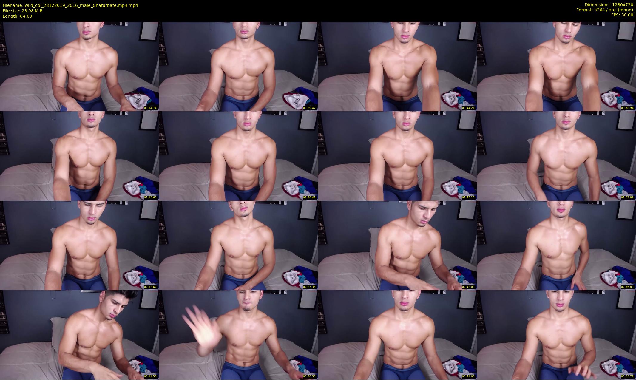 wild_col — 5 minute Chaturbate male cam show recording, 720p, Dec 28, 2019