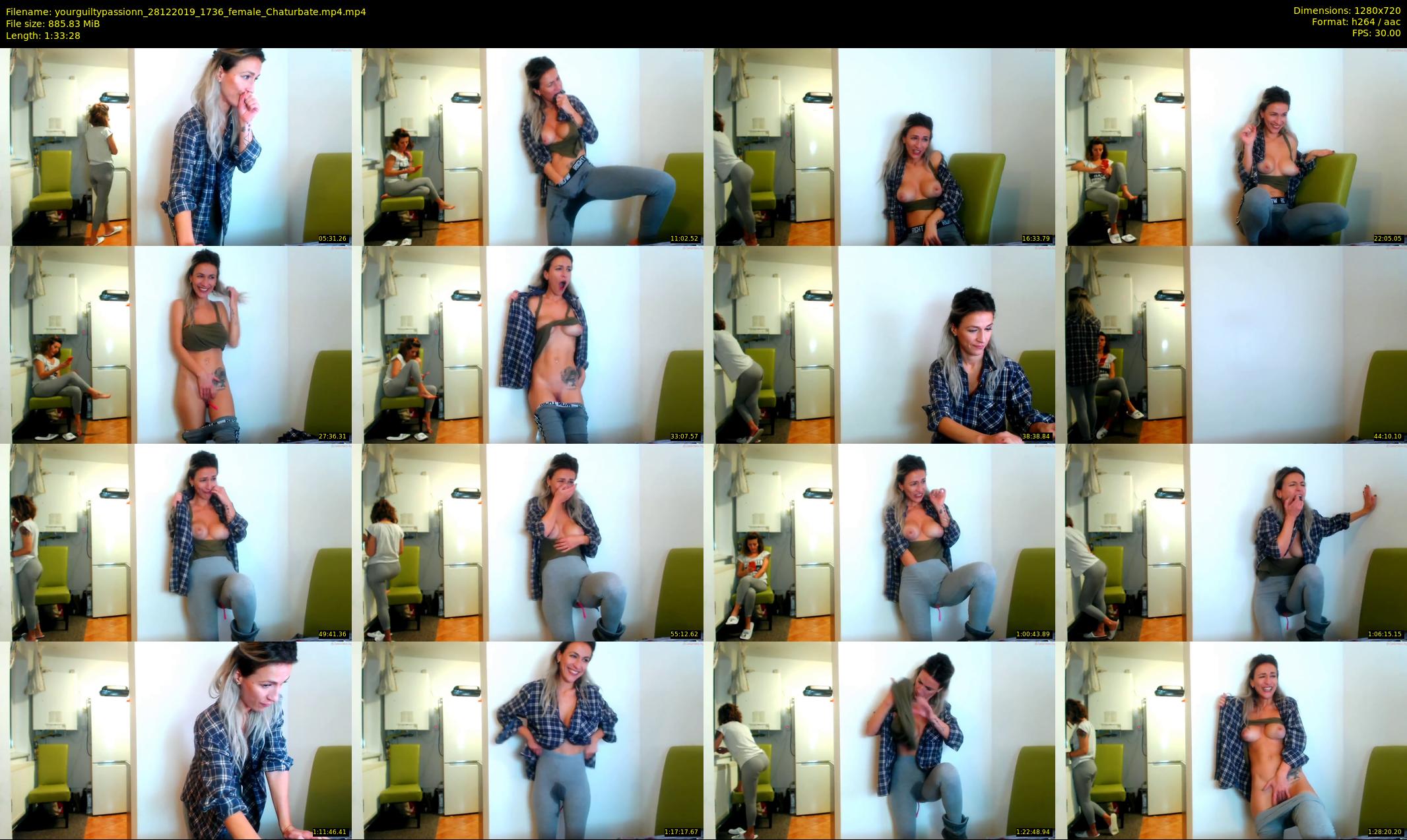 yourguiltypassionn — 94 minute Chaturbate female cam show recording, 720p, Dec 28, 2019