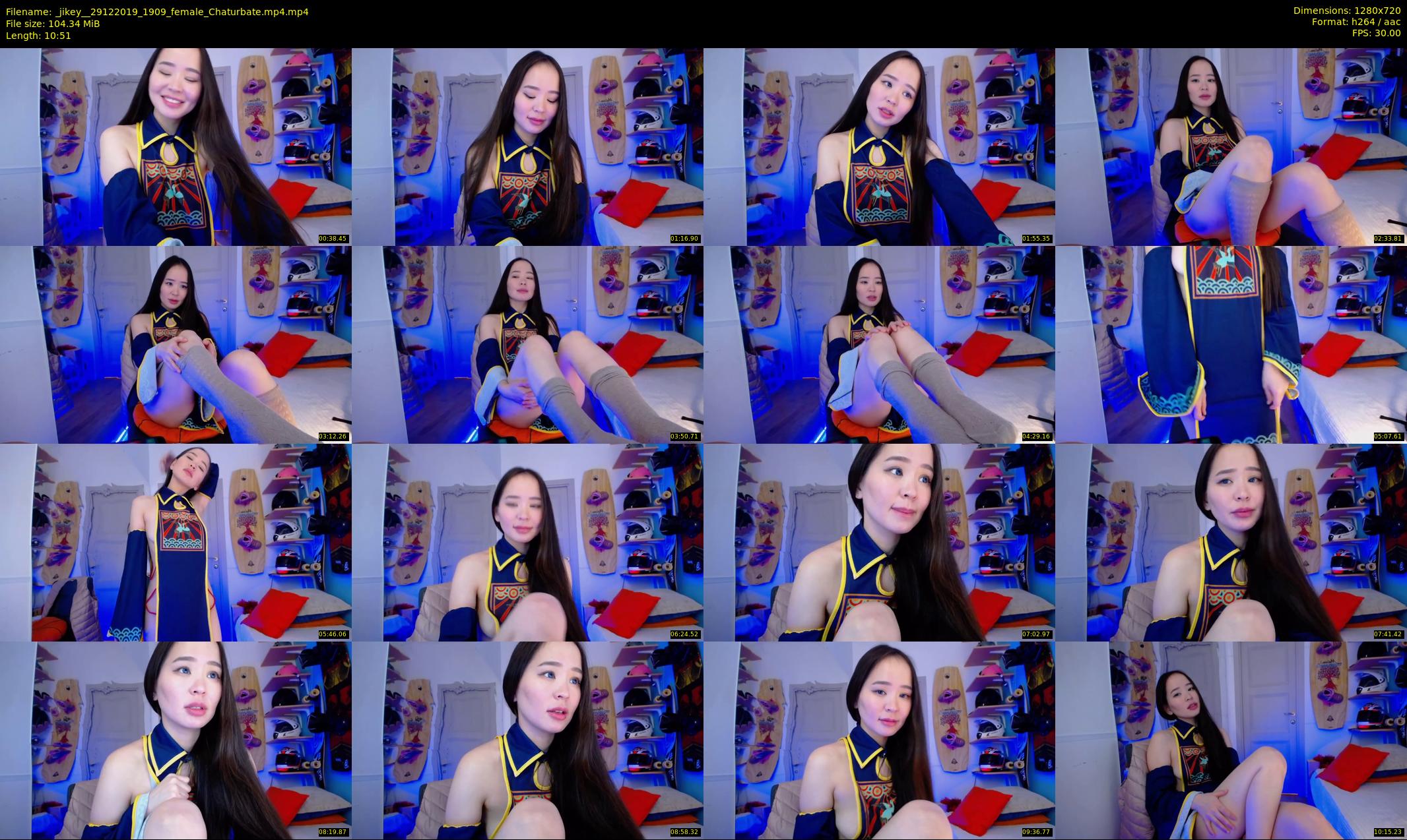 _jikey_ — 11 minute Chaturbate female cam show recording, 720p, Dec 29, 2019