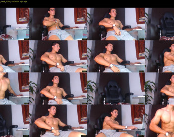 aaronmagnum — 95 minute Chaturbate male cam show recording, 720p, Dec 29, 2019