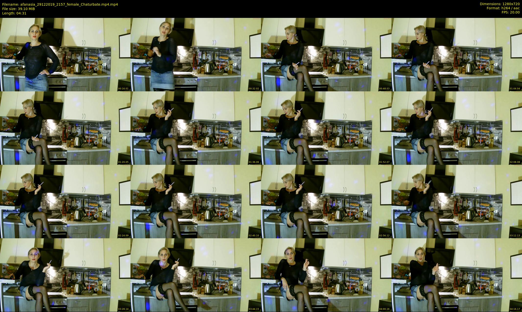 afanasia — 5 minute Chaturbate female cam show recording, 720p, Dec 29, 2019