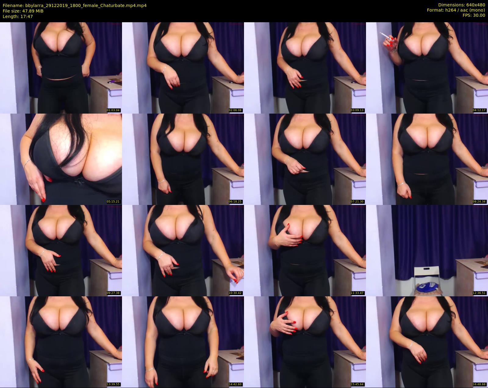 bbylarra — 18 minute Chaturbate couple cam show recording, 480p, Dec 29, 2019